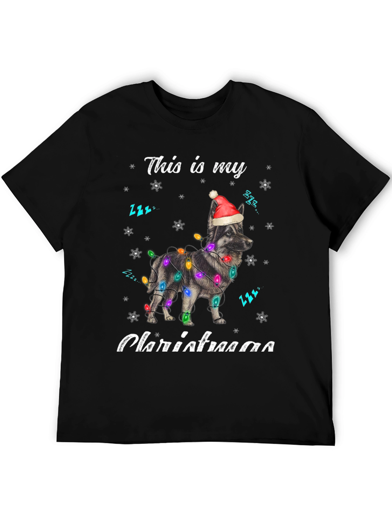 Funny Christmas Dog T-Shirt