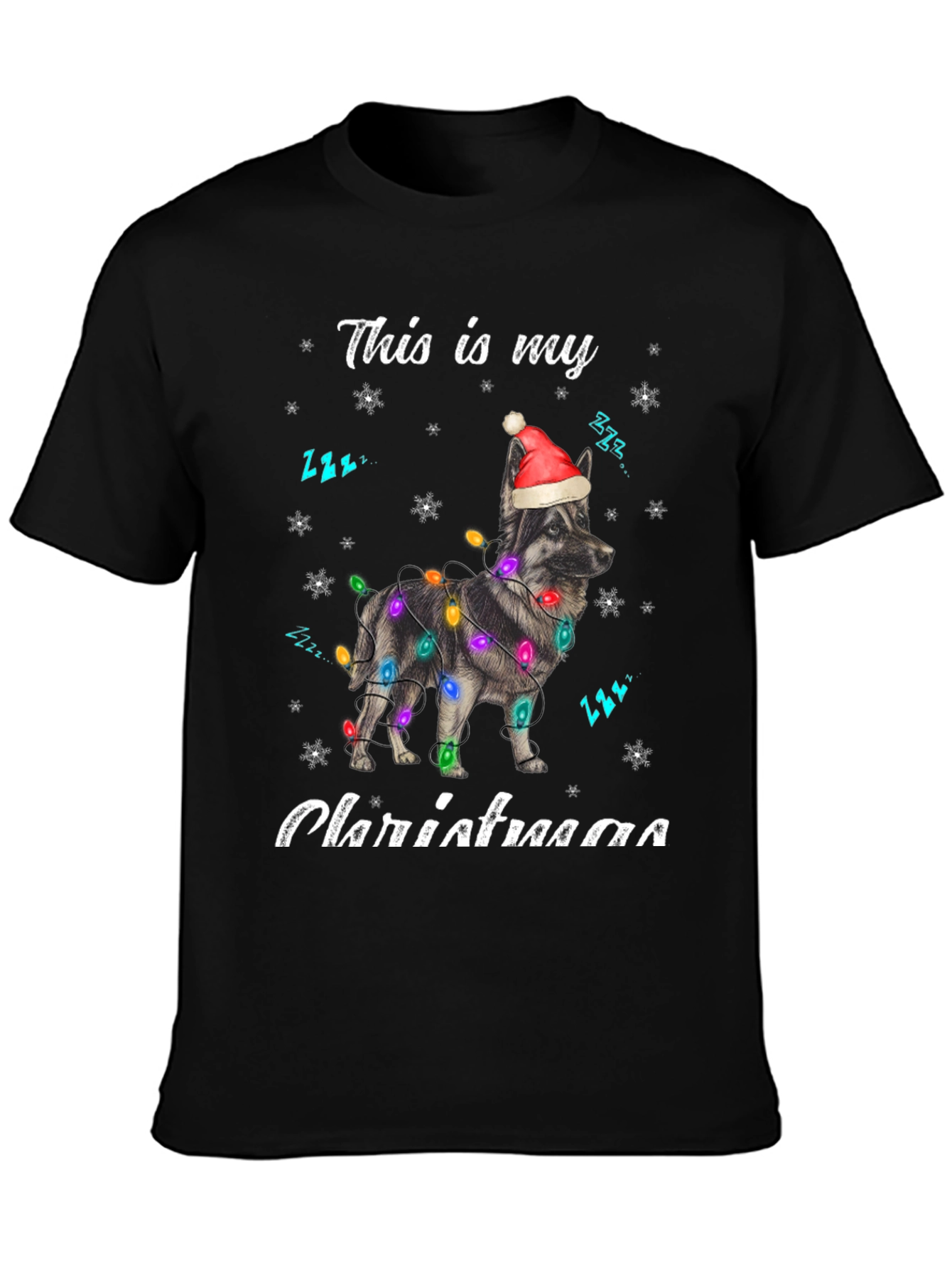 Funny Christmas Dog T-Shirt