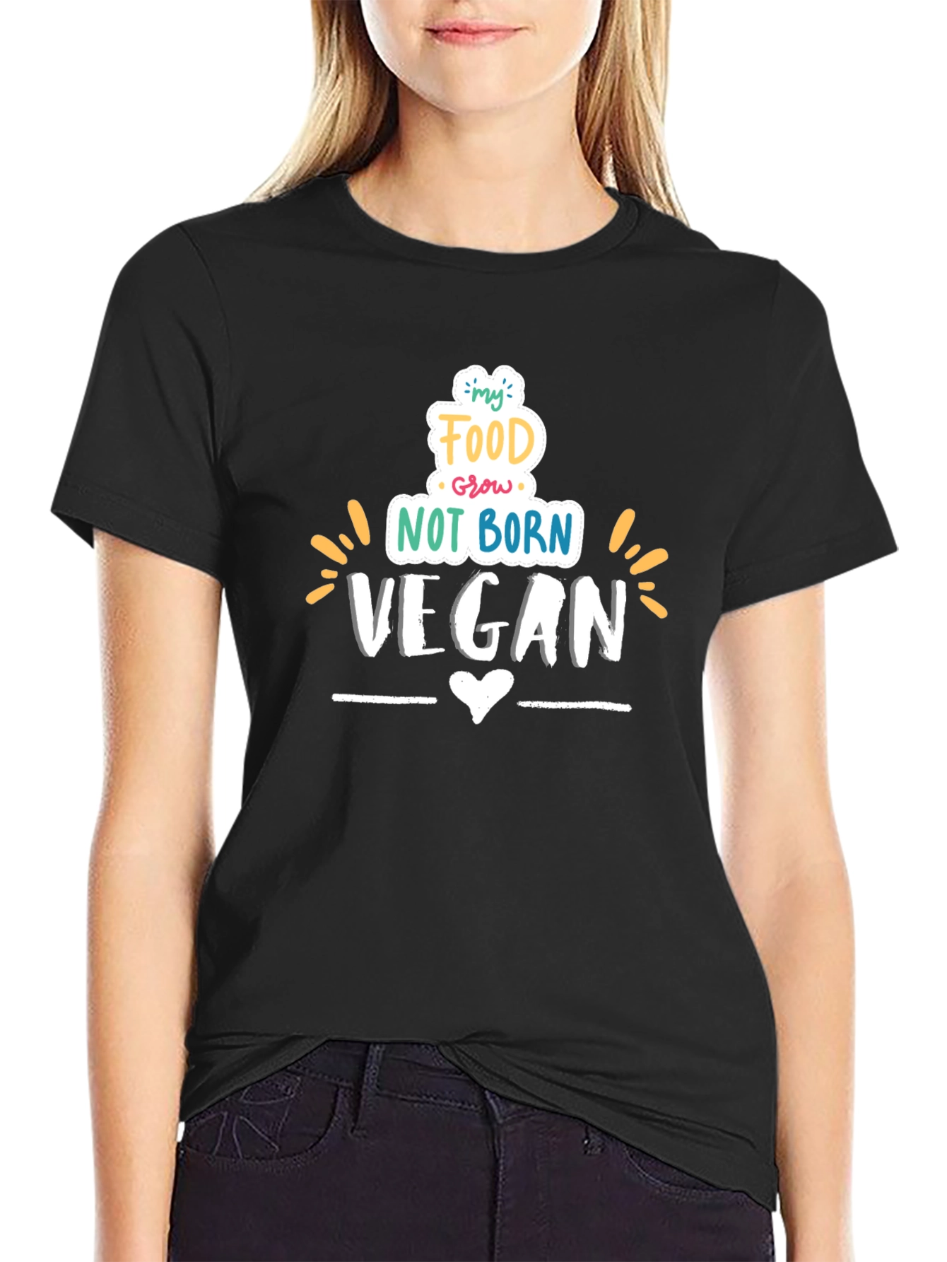 Vegan T-Shirt: My Food Grows Not Born
