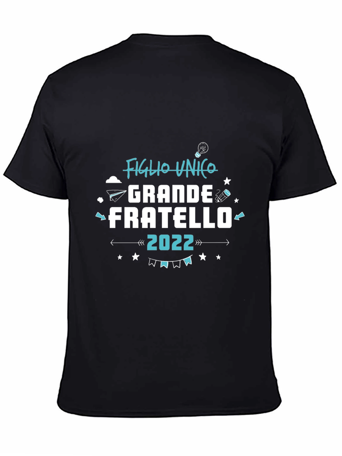 Grande Fratello 2022 Black T-Shirt