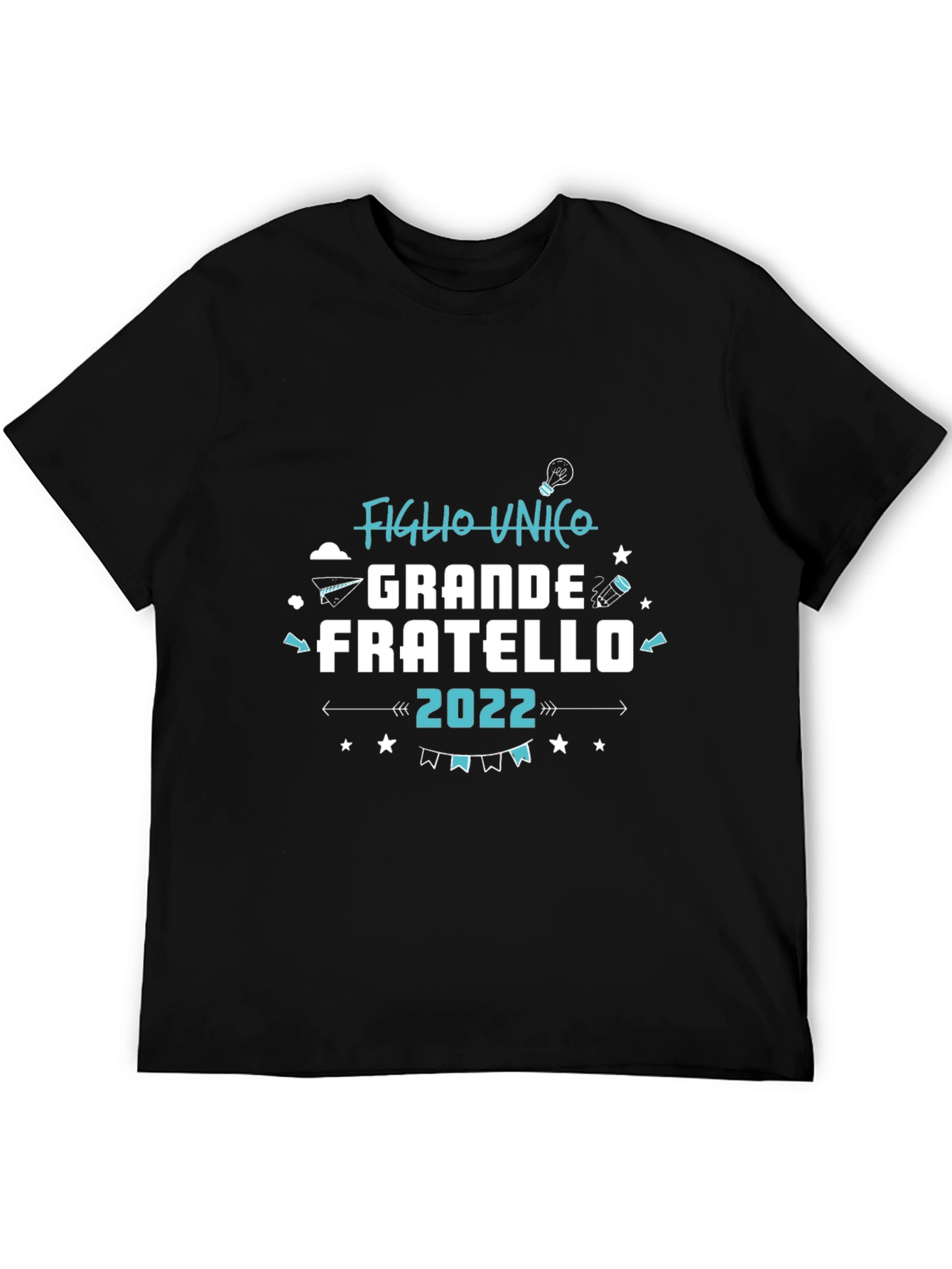 Grande Fratello 2022 Black T-Shirt