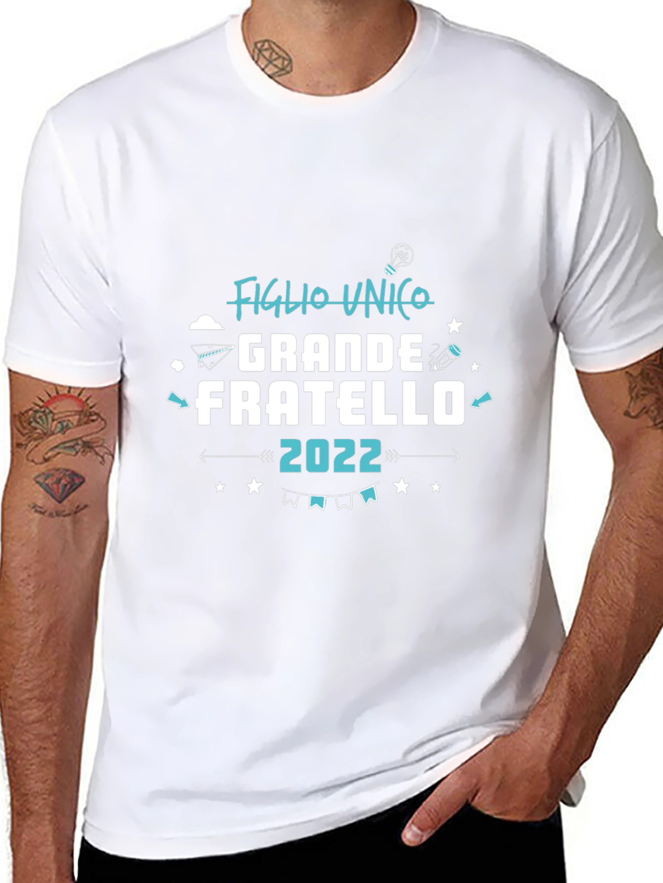 Grande Fratello 2022 Black T-Shirt