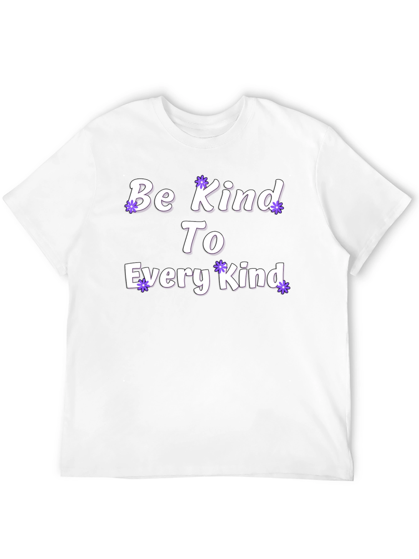 Be Kind T-Shirt: Floral Kindness Tee
