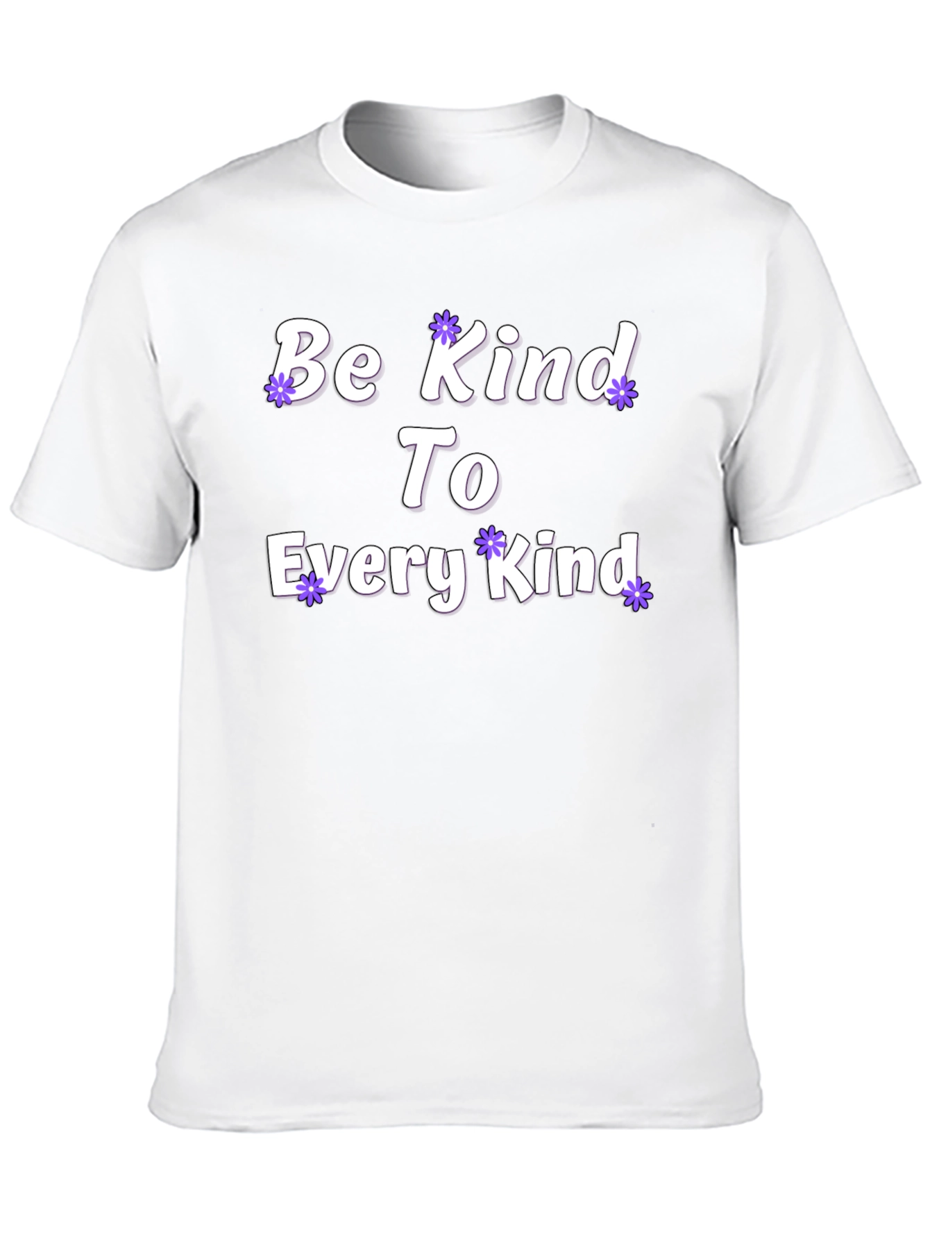 Be Kind T-Shirt: Floral Kindness Tee