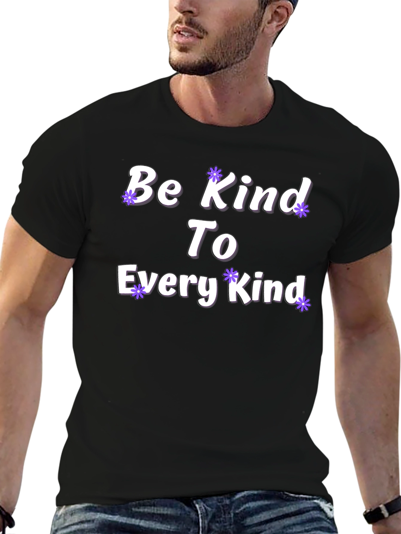 Be Kind T-Shirt: Floral Kindness Tee