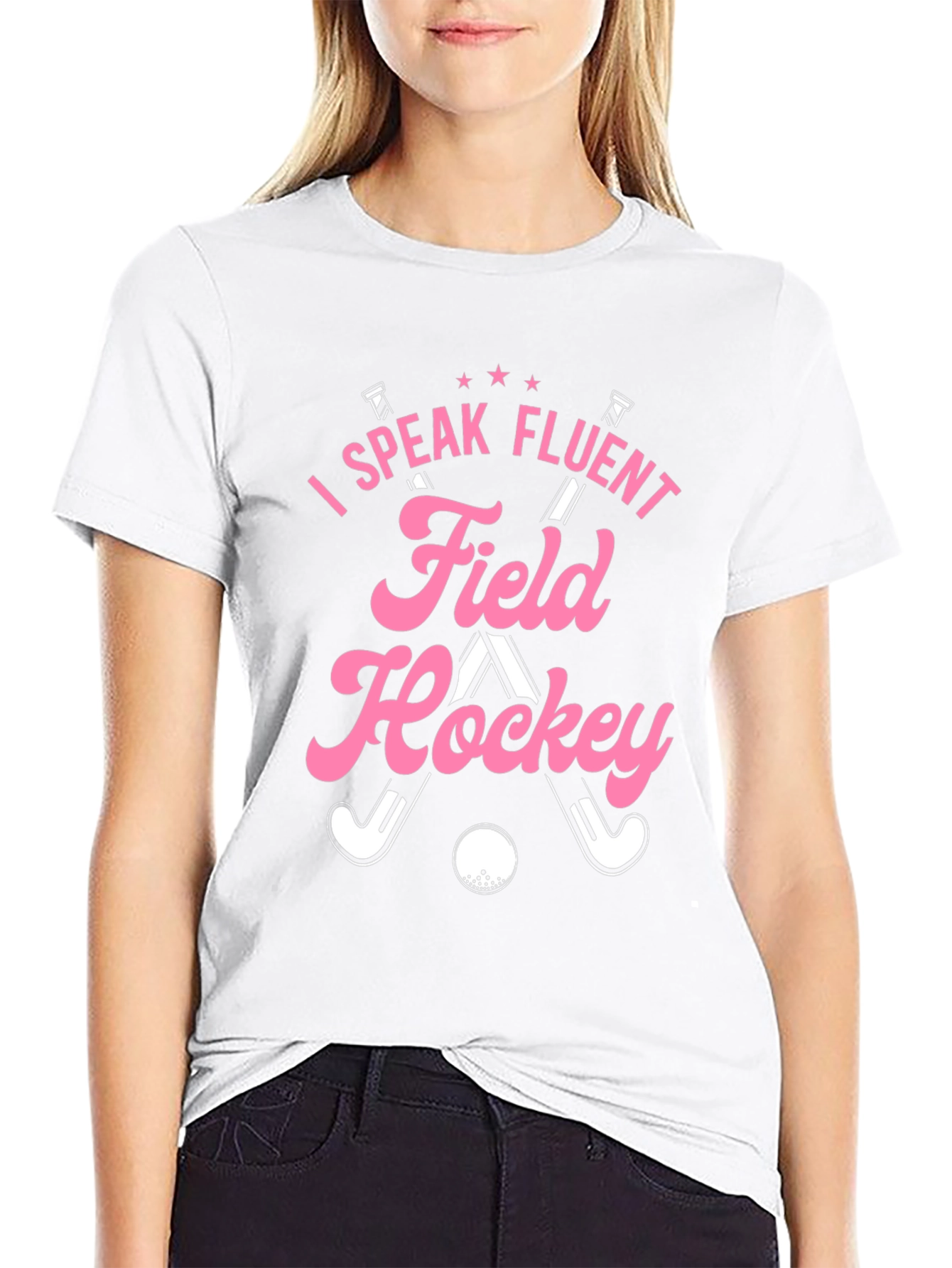 Fluent Field Hockey Graphic Tee