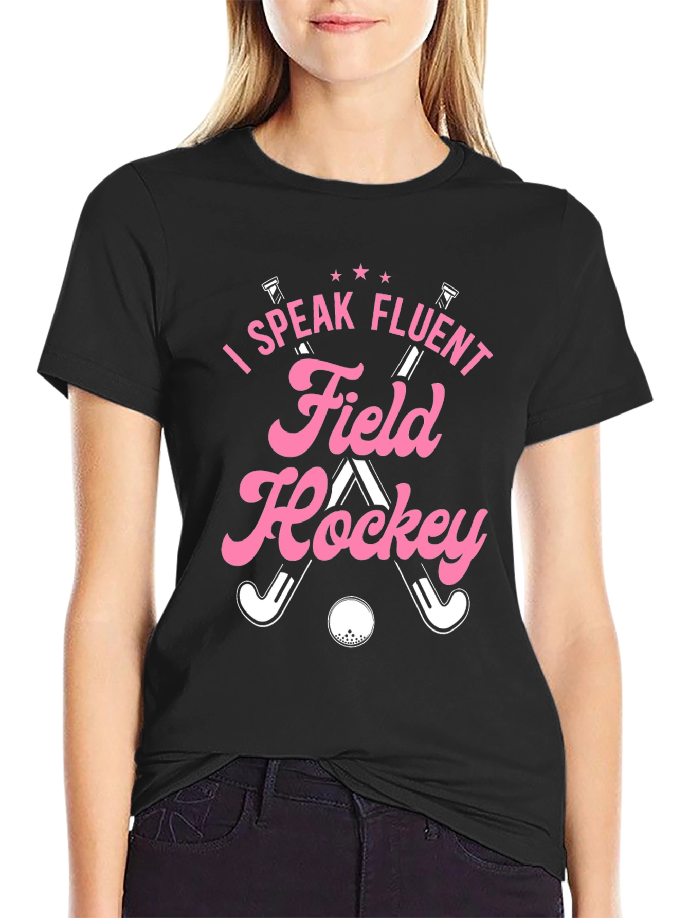 Fluent Field Hockey Graphic Tee