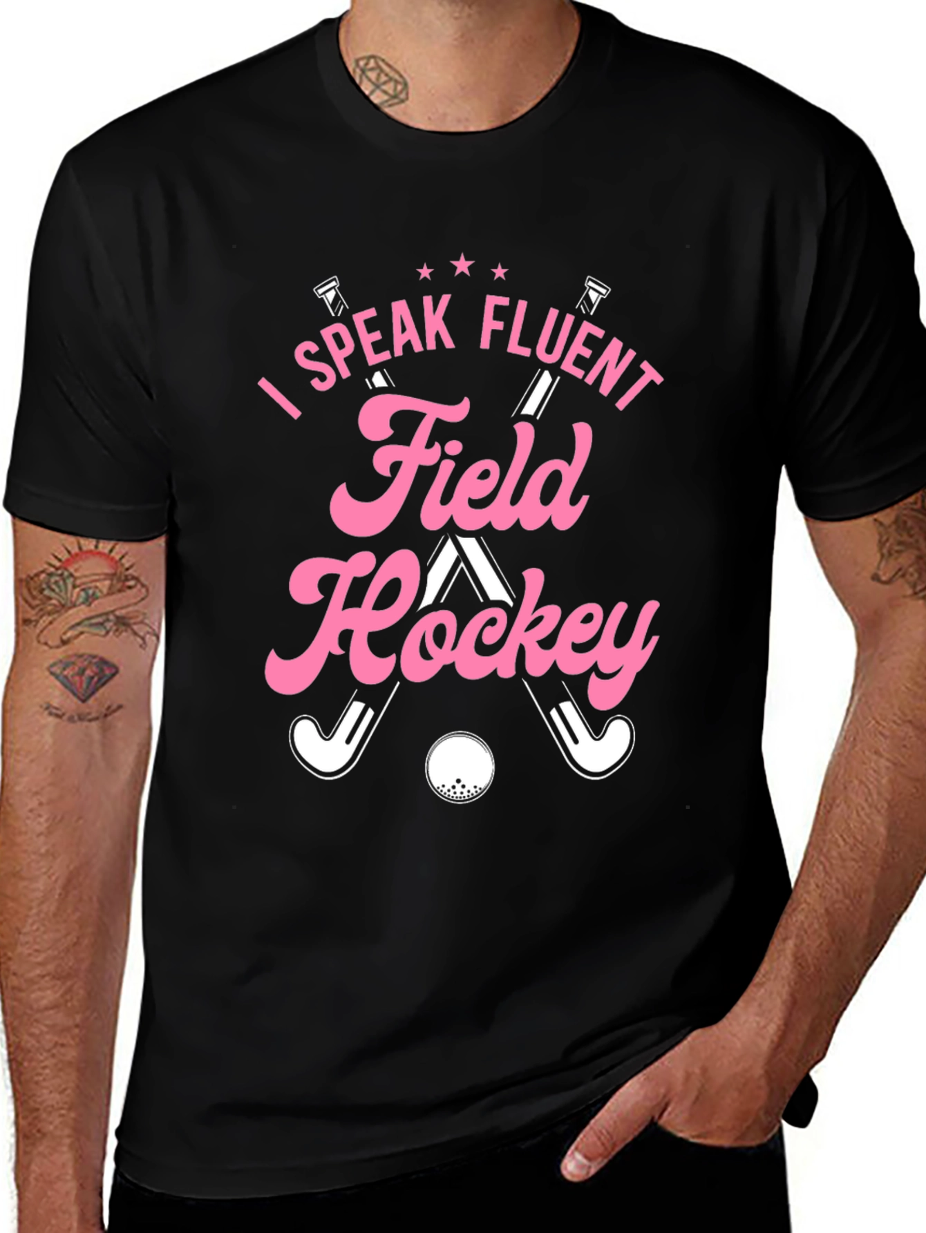 Fluent Field Hockey Graphic Tee