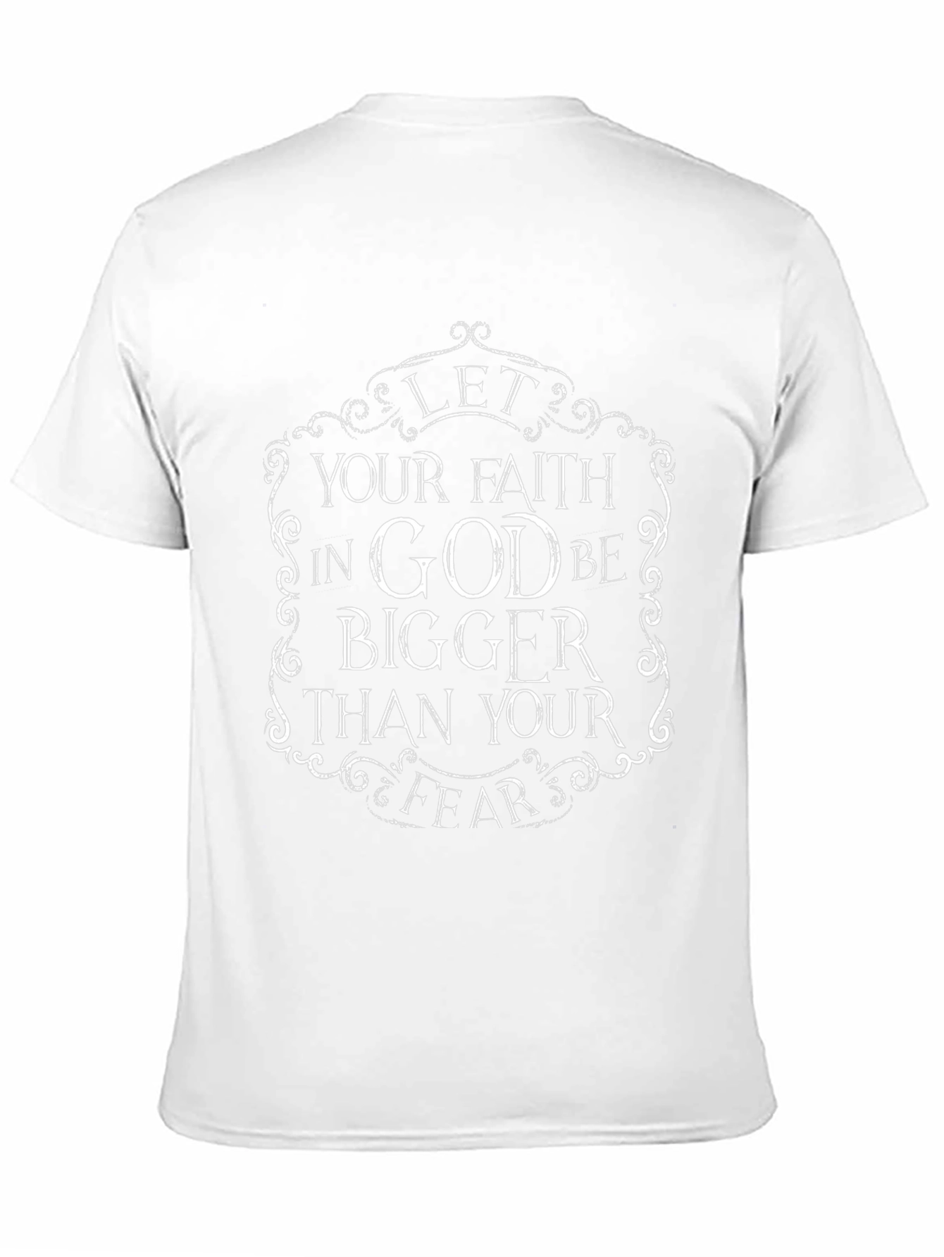 Faith Over Fear Graphic Tee - Inspiring Christian T-Shirt