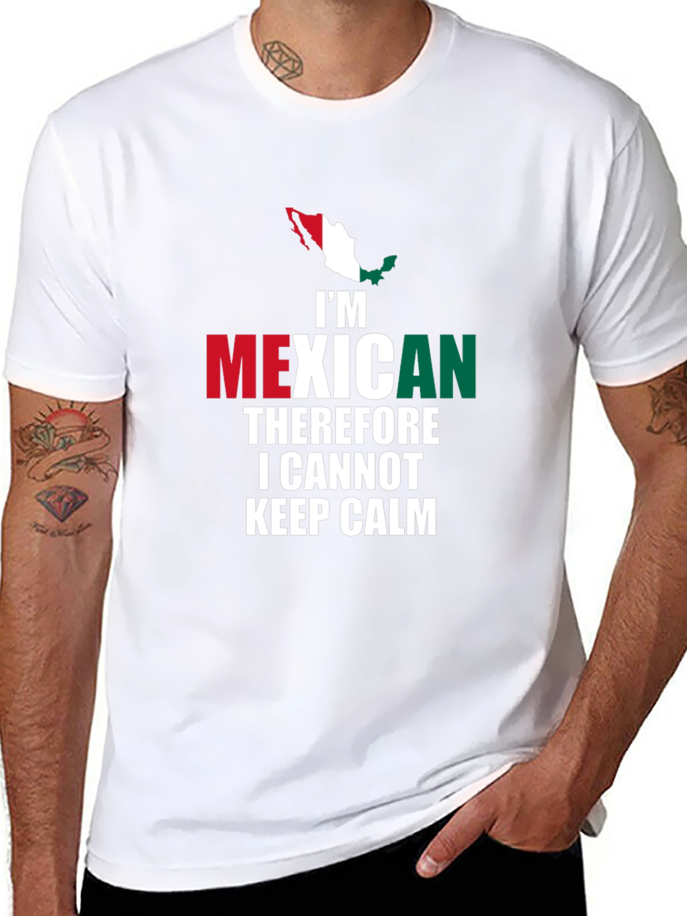 Im Mexican Therefore I Cannot Keep Calm T-Shirt