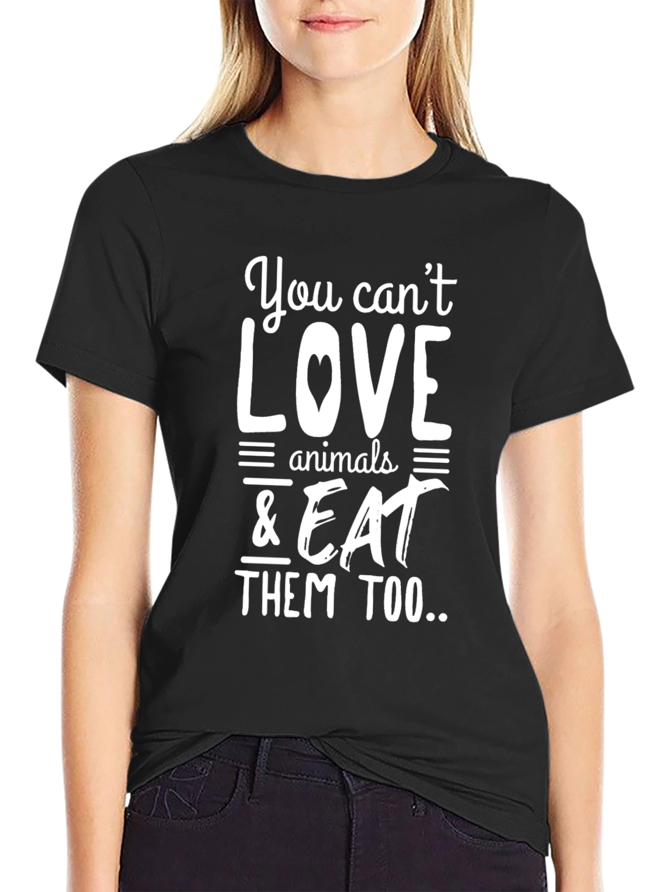 Vegan Slogan T-Shirt