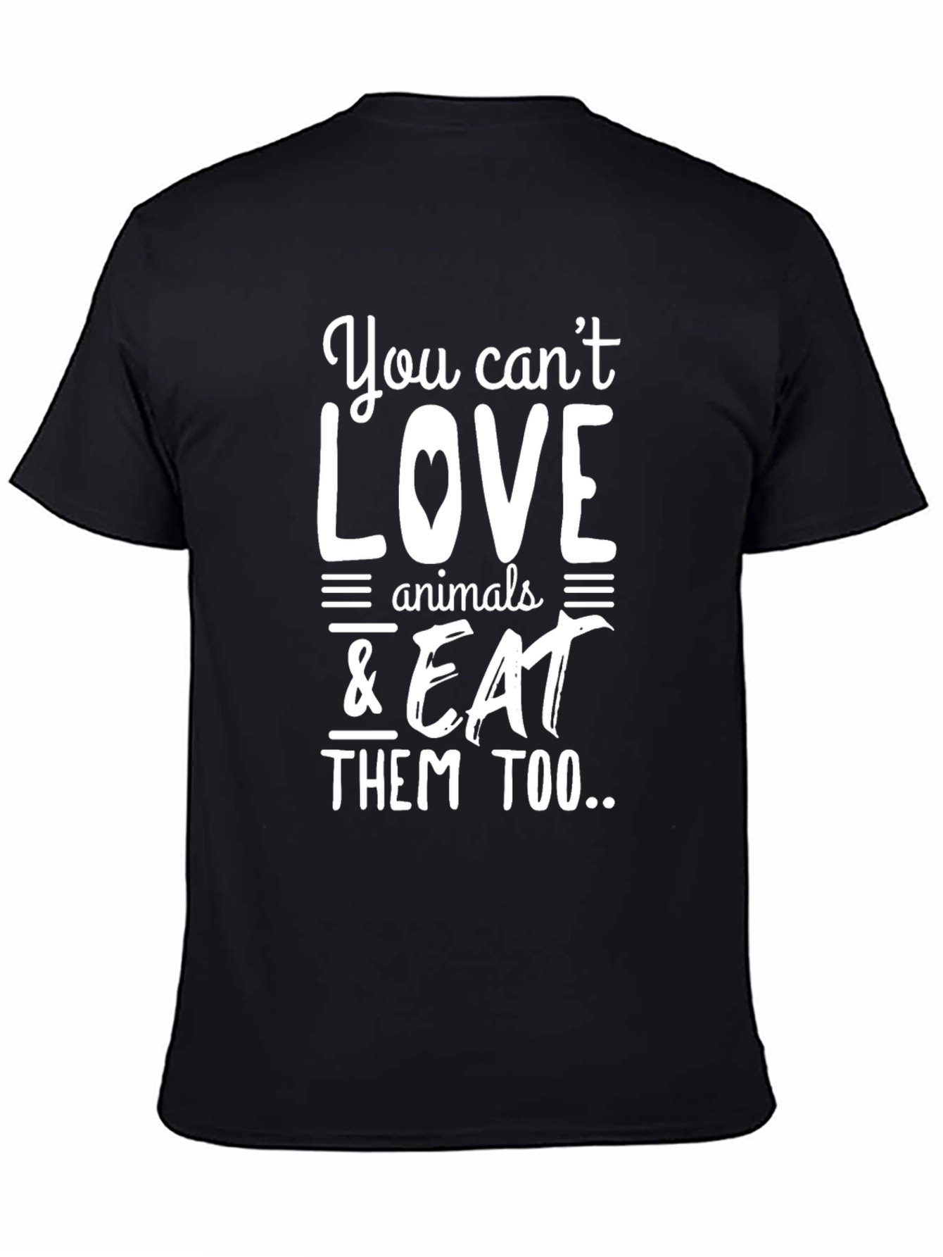 Vegan Slogan T-Shirt