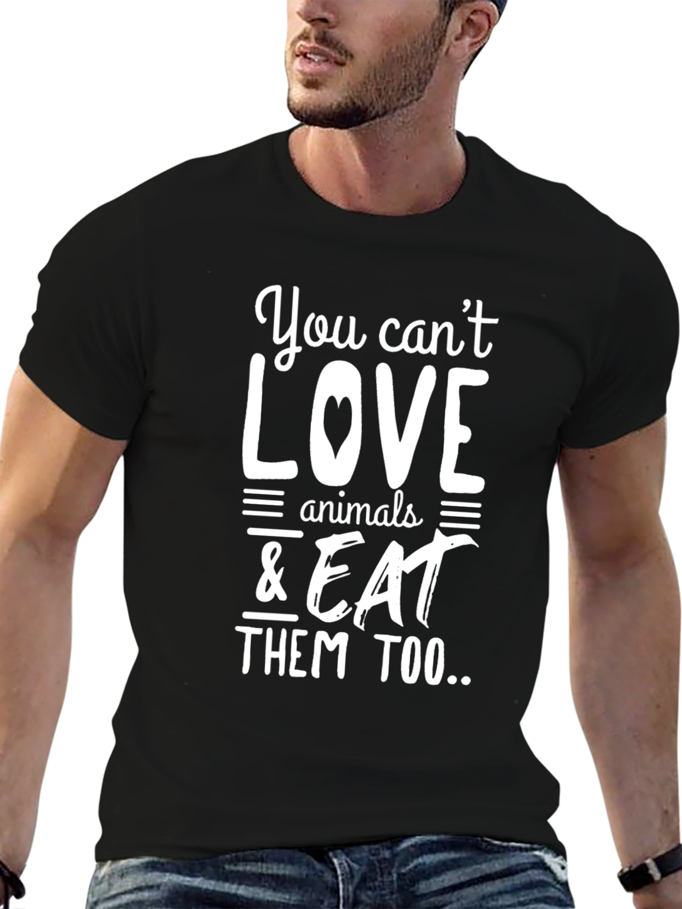 Vegan Slogan T-Shirt