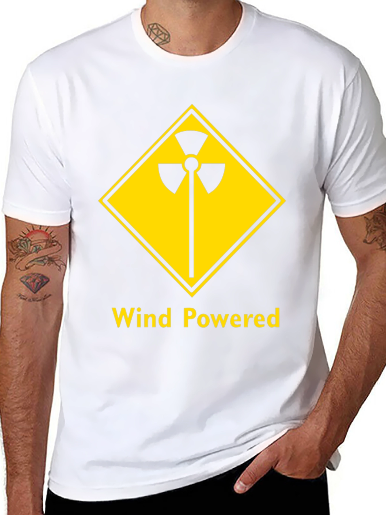 Wind Powered T-Shirt - Renewable Energy Tee