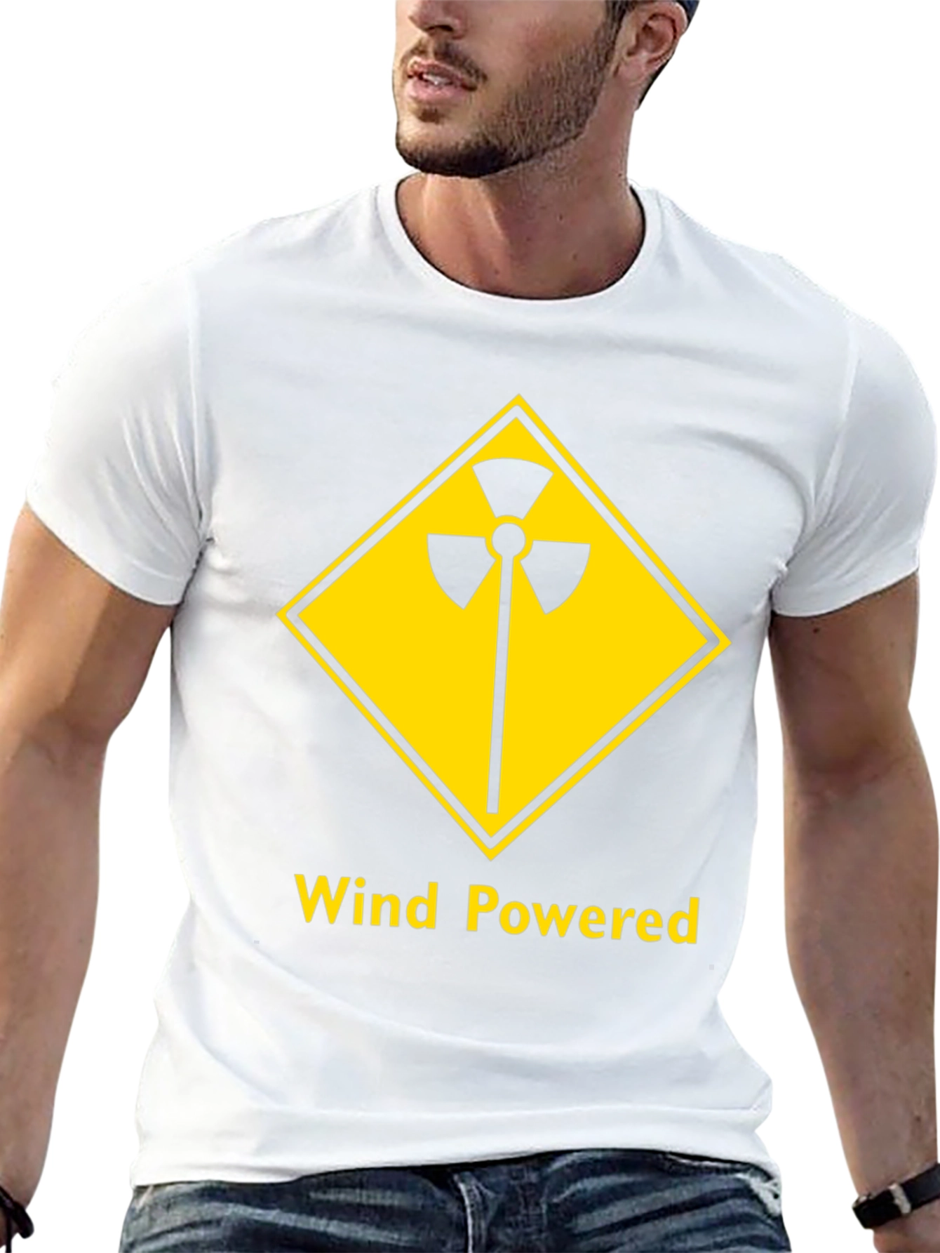 Wind Powered T-Shirt - Renewable Energy Tee