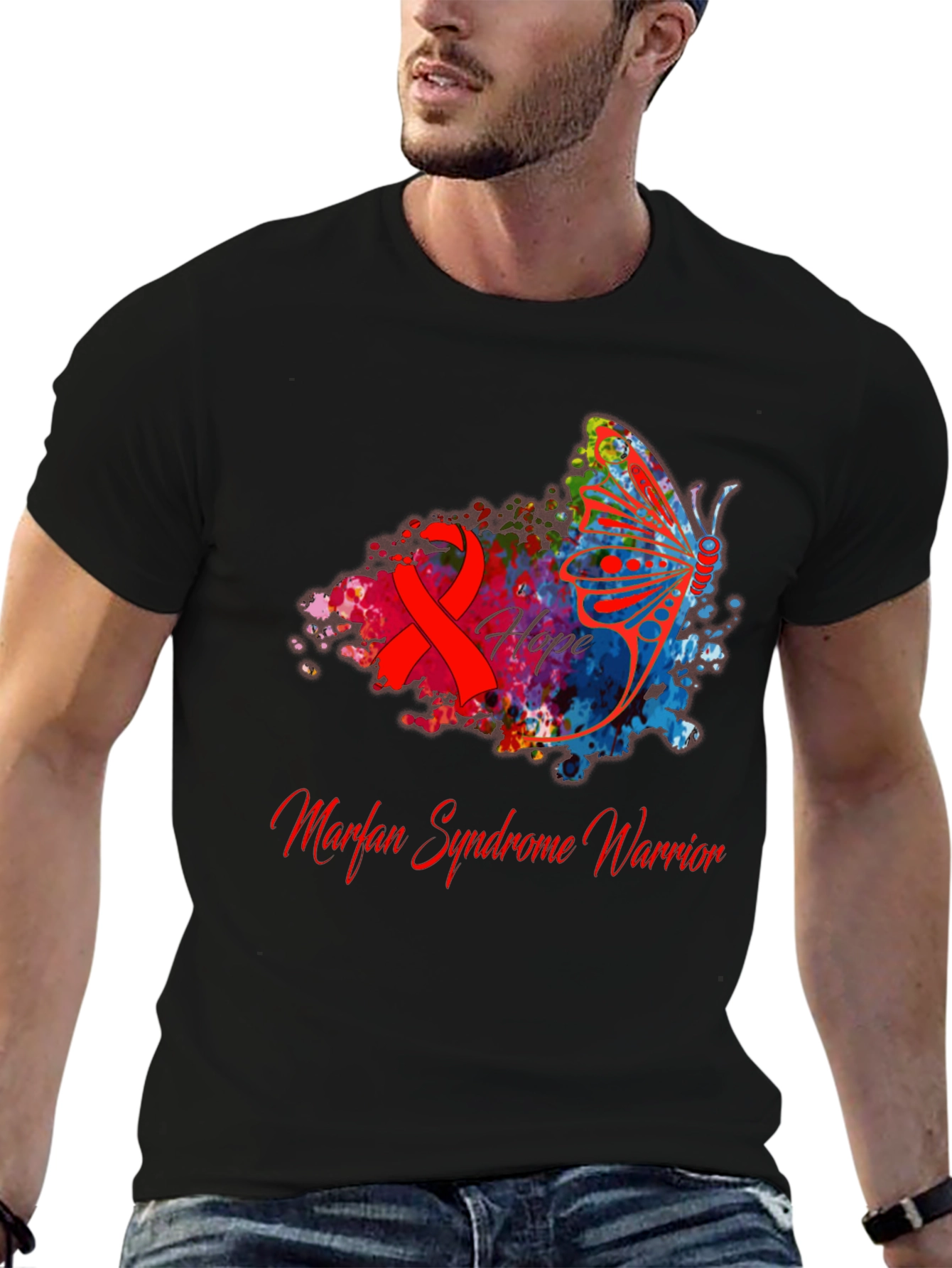 Marfan Syndrome Awareness Warrior T-Shirt