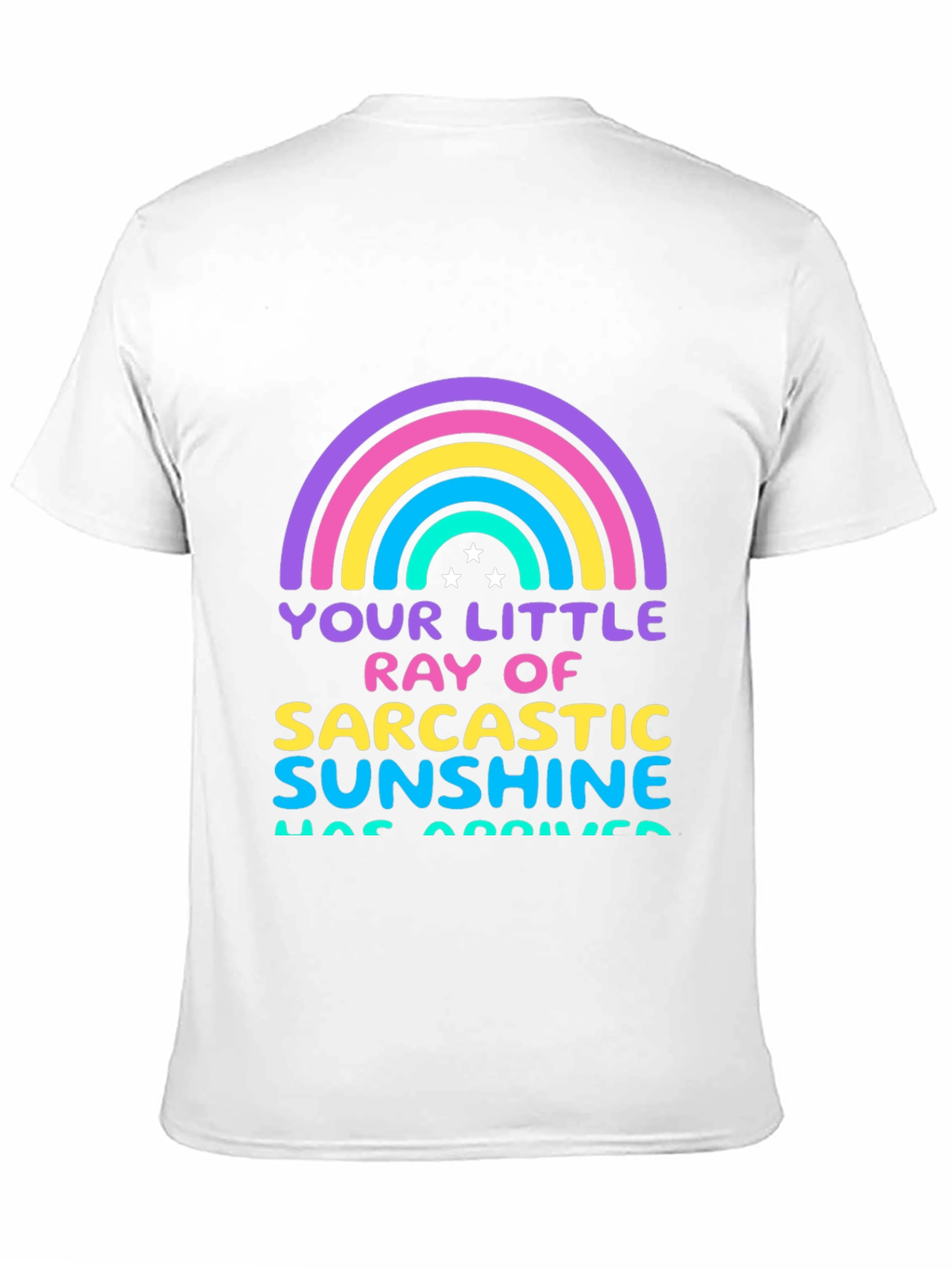 Sarcastic Sunshine Graphic Tee - Black Cotton T-Shirt