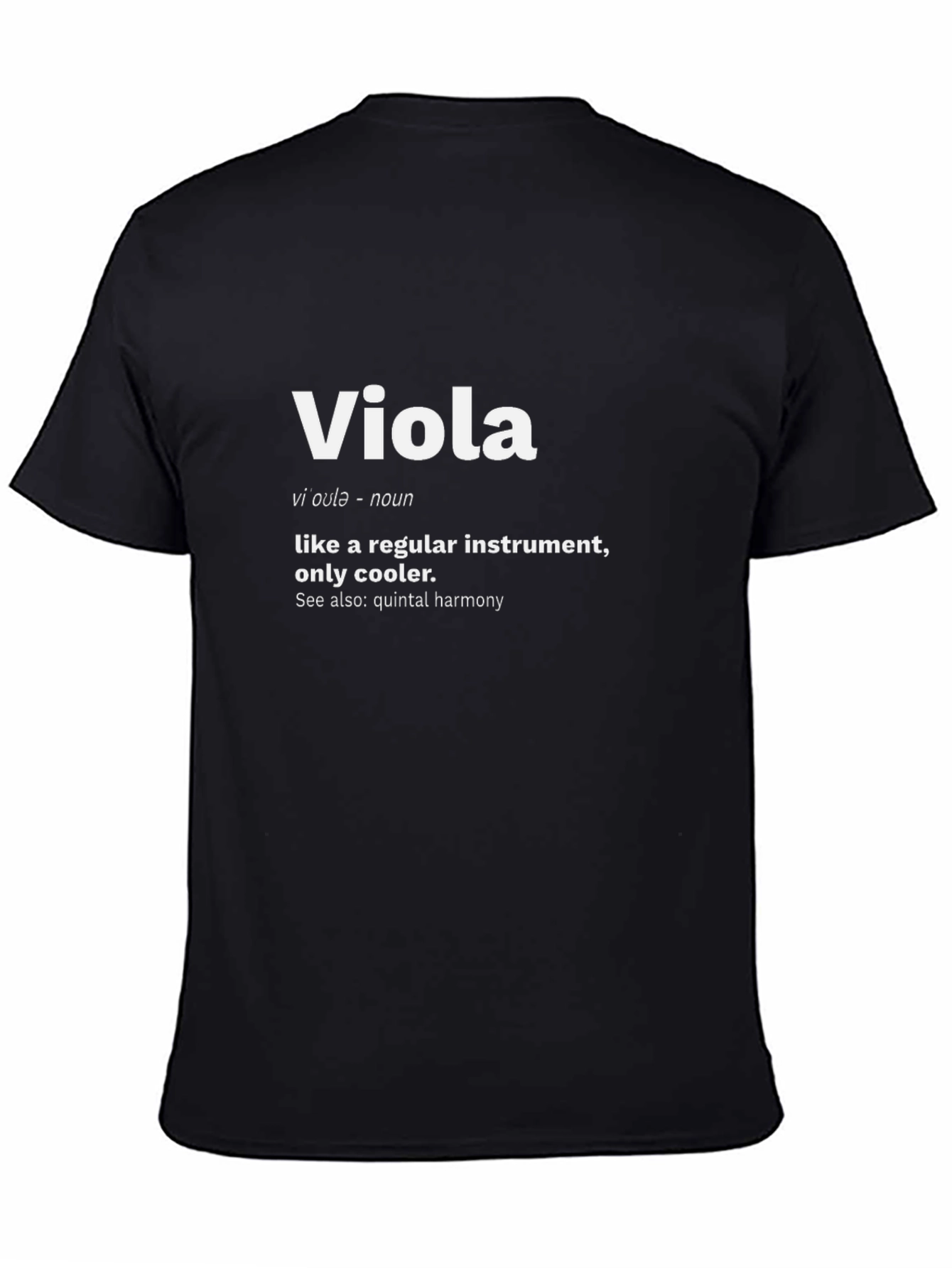 Viola Definition T-Shirt - Musician Humor