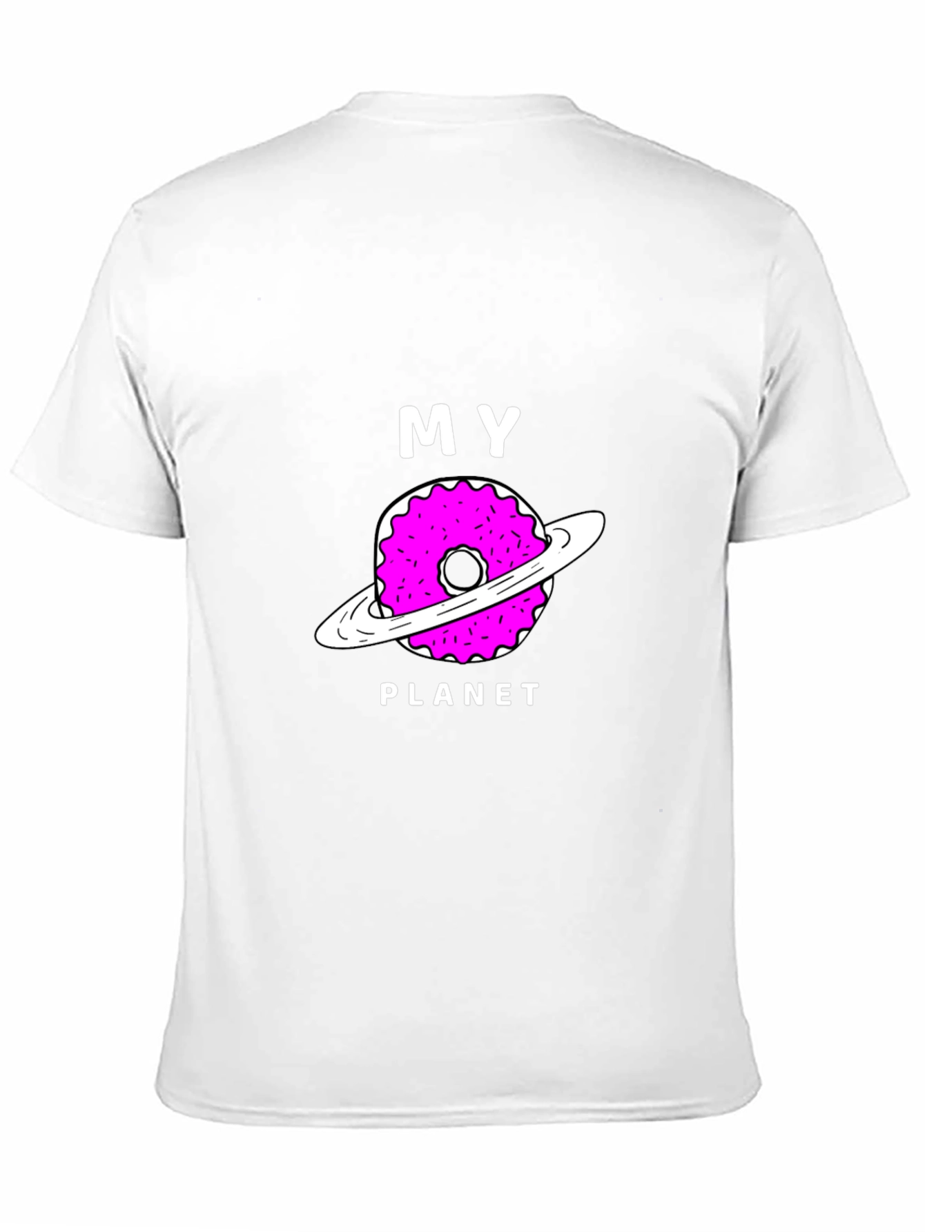 My Donut Planet Black Graphic T-Shirt