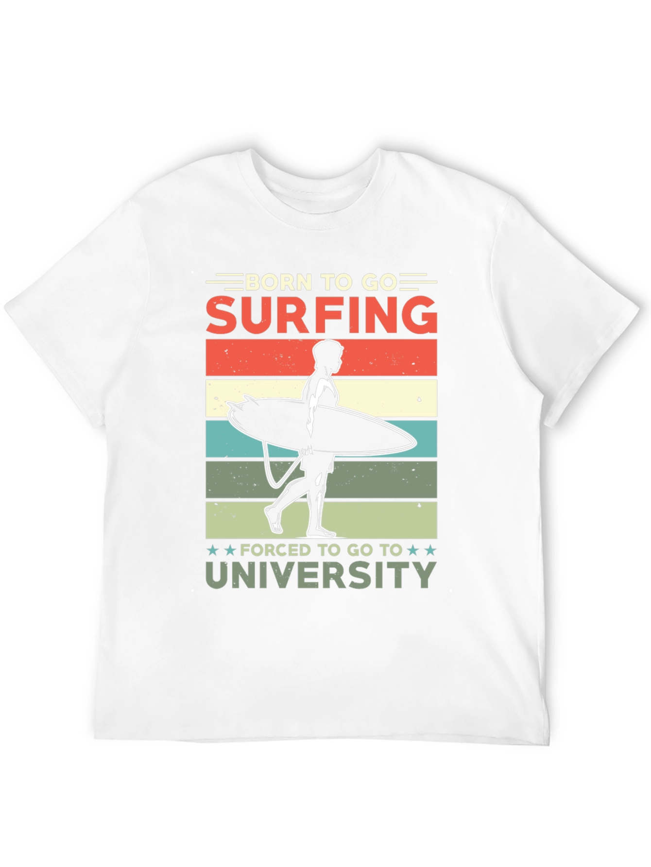 Born to Surf T-Shirt - University Humor