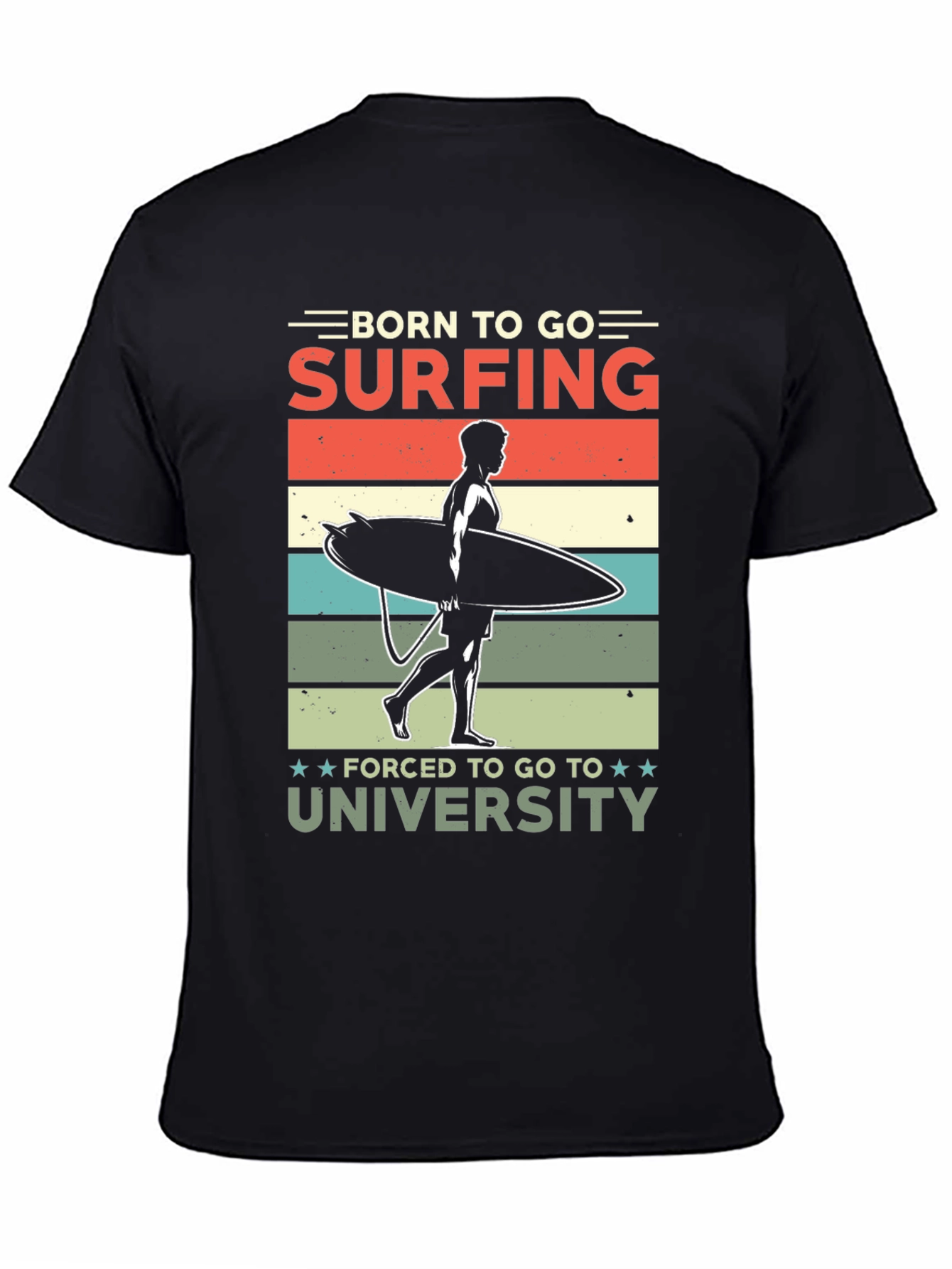 Born to Surf T-Shirt - University Humor