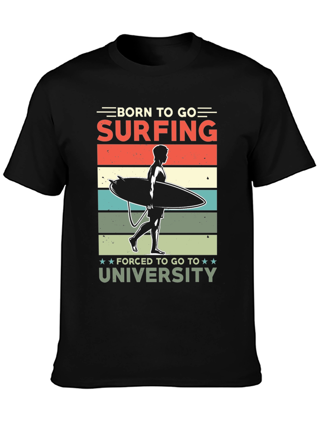 Born to Surf T-Shirt - University Humor