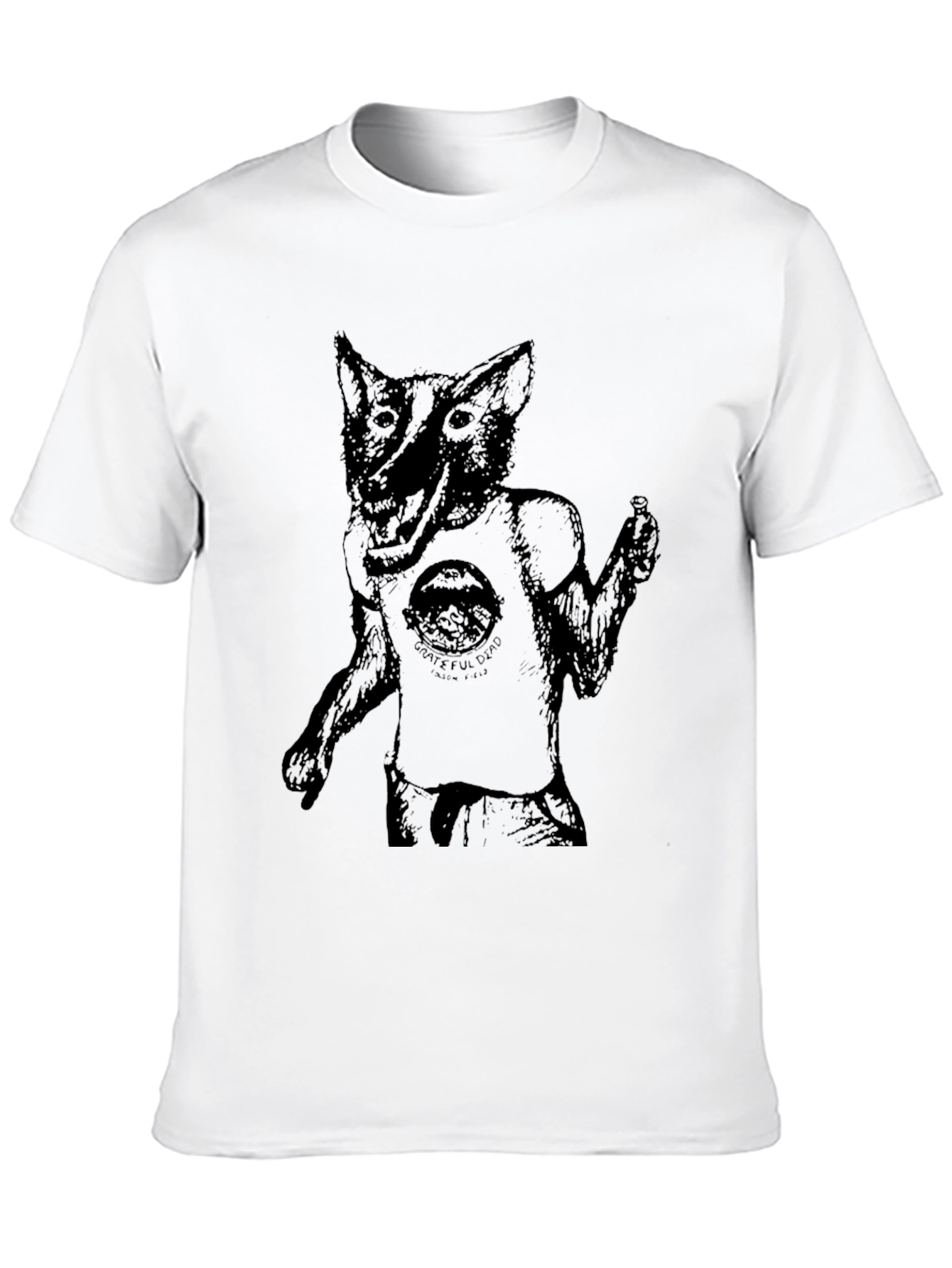Grateful Dead Wolf T-Shirt - Unique Graphic Tee