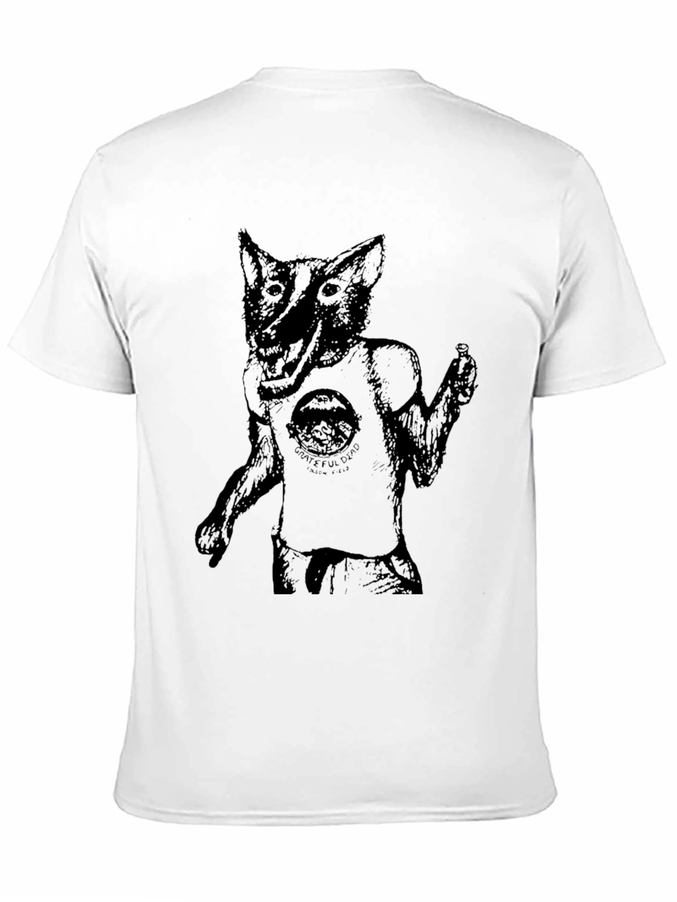 Grateful Dead Wolf T-Shirt - Unique Graphic Tee