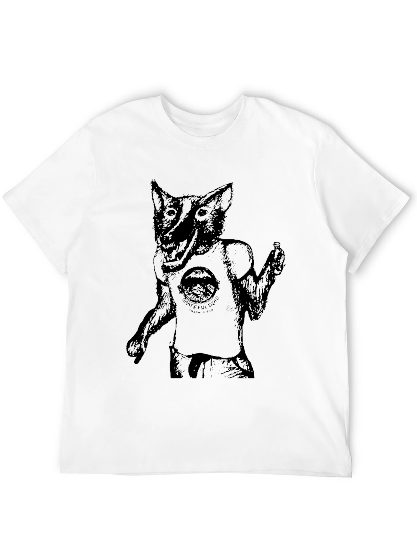 Grateful Dead Wolf T-Shirt - Unique Graphic Tee