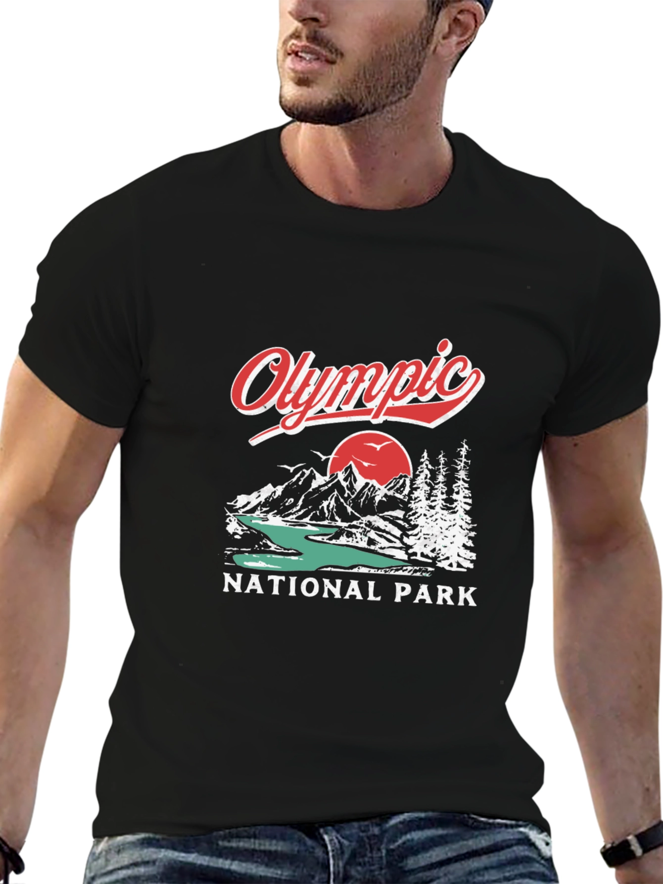 Olympic National Park Graphic T-Shirt