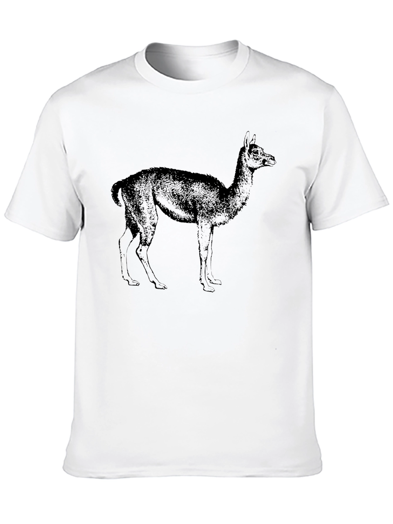Llama Graphic Tee - Classic Black T-Shirt