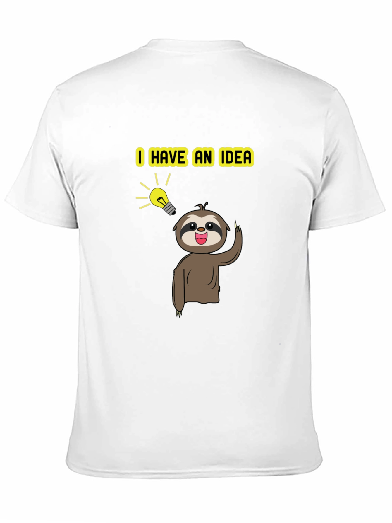 I Have an Idea Sloth Graphic Tee