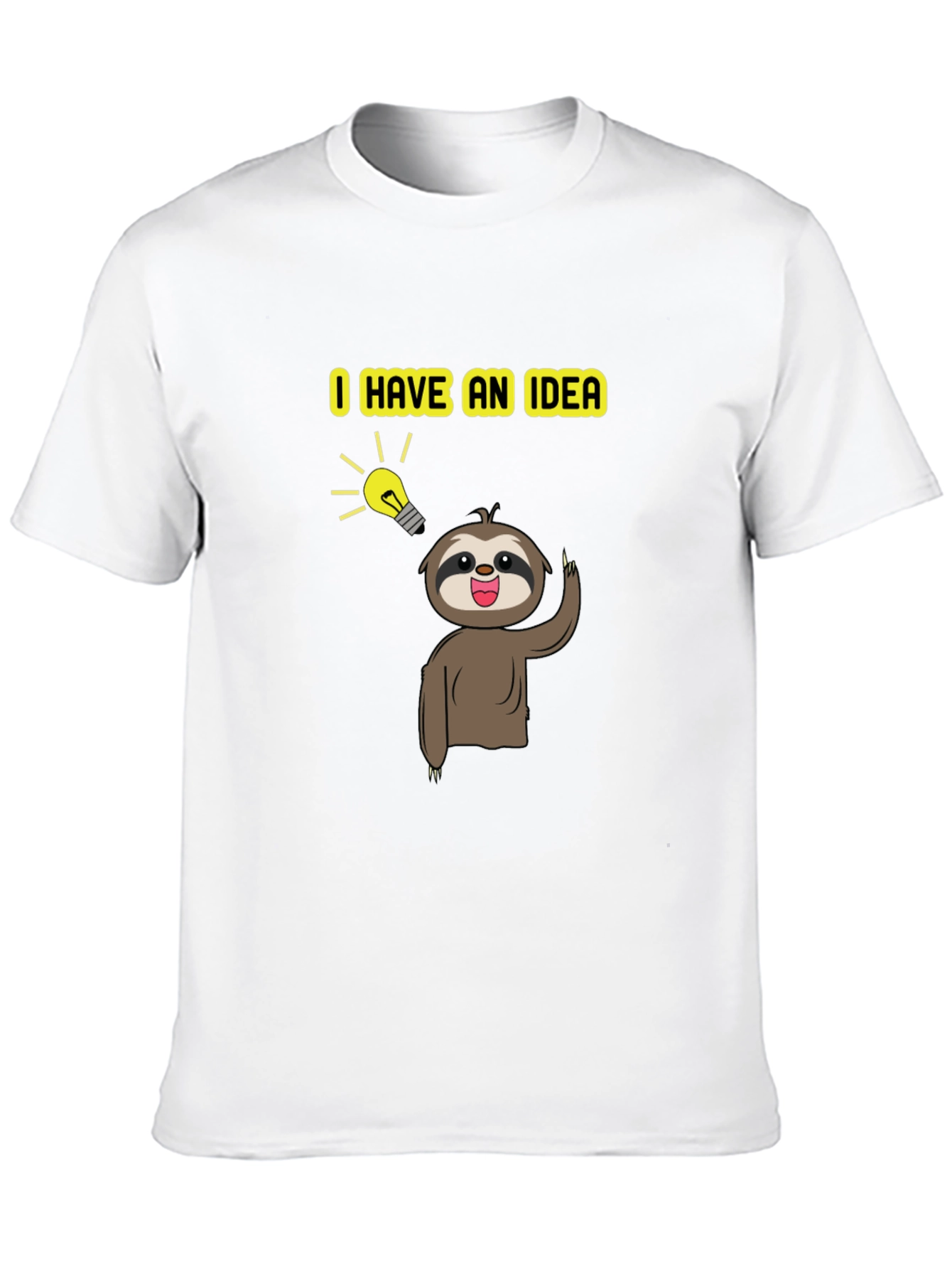 I Have an Idea Sloth Graphic Tee