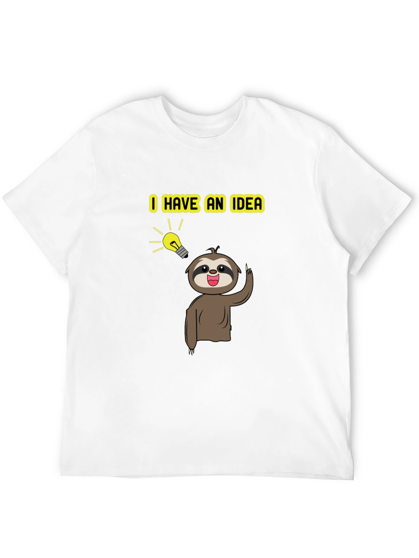 I Have an Idea Sloth Graphic Tee