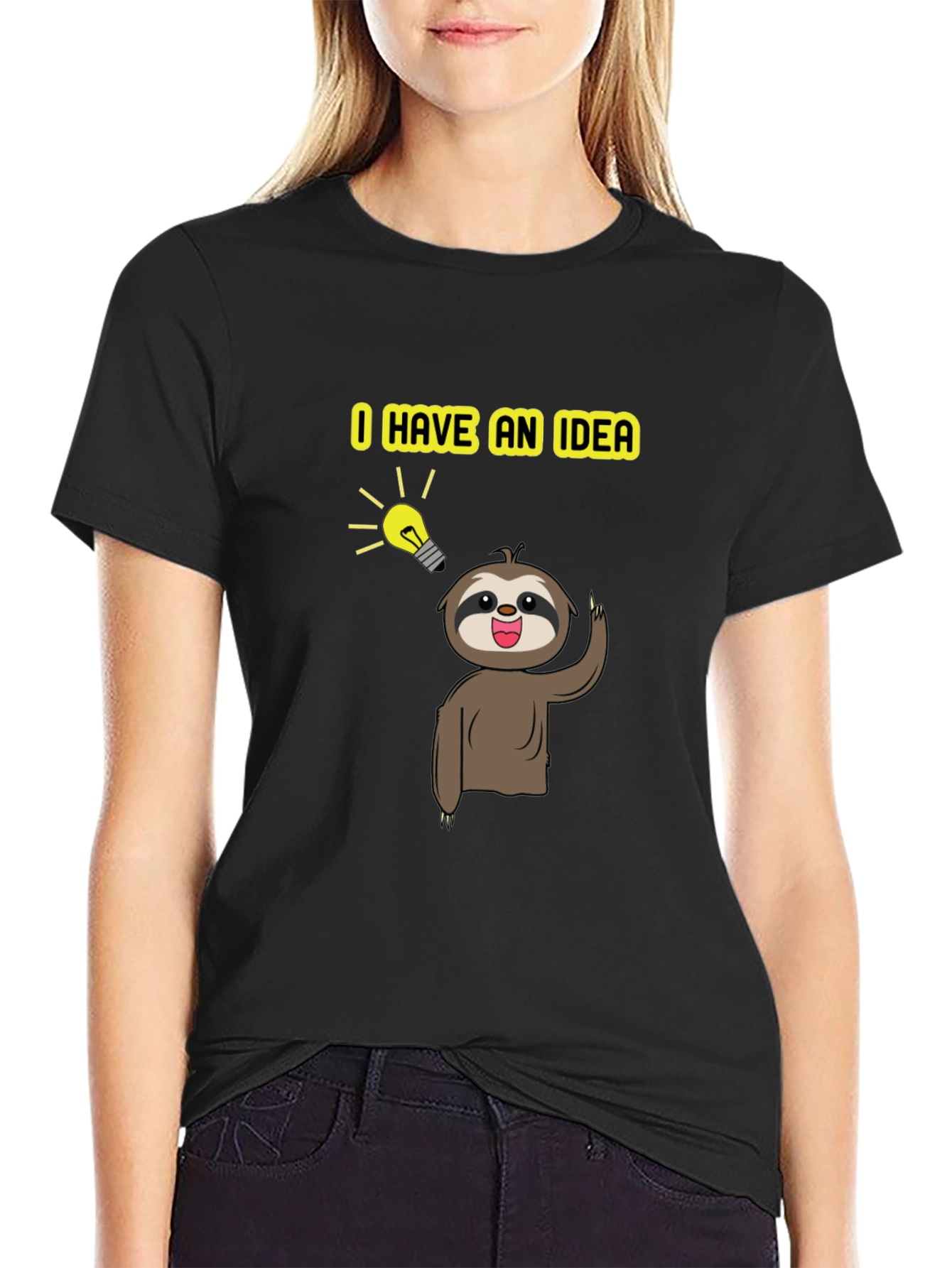 I Have an Idea Sloth Graphic Tee