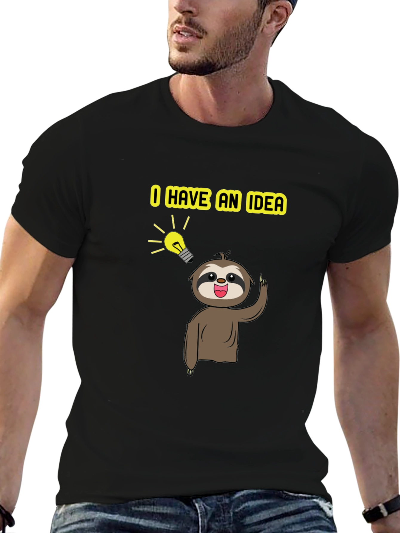 I Have an Idea Sloth Graphic Tee