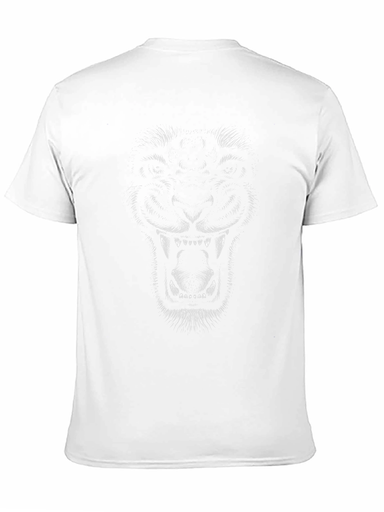 Mens Graphic Tee - Fierce Animal Design