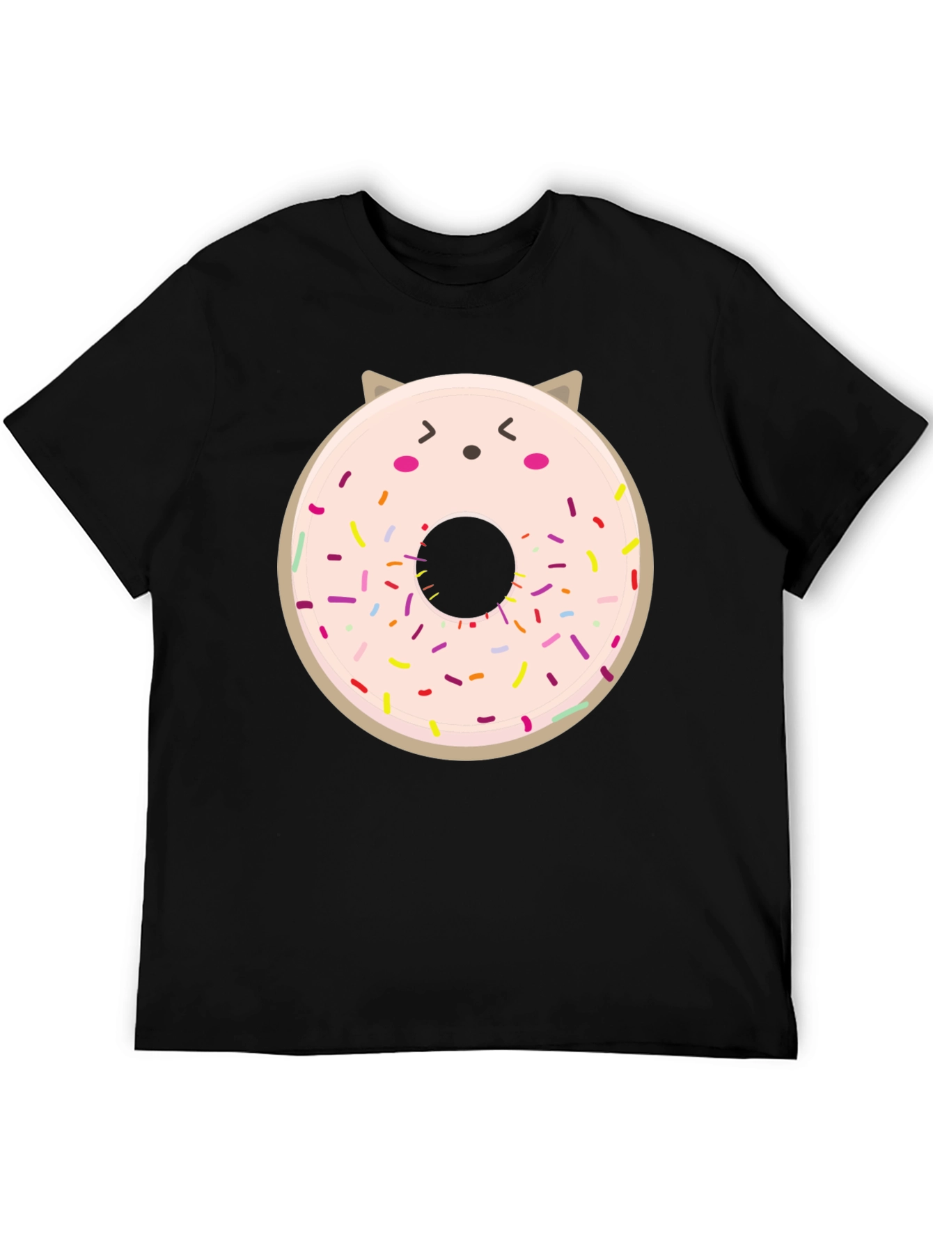 Kawaii Donut Cat T-Shirt