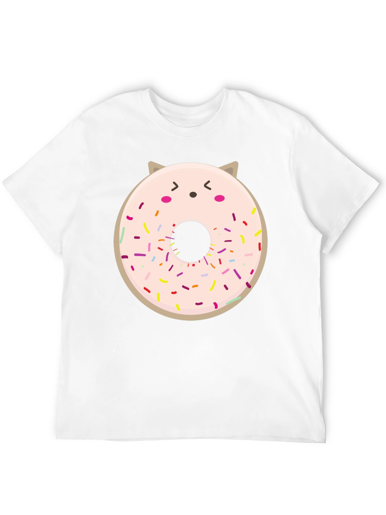 Kawaii Donut Cat T-Shirt