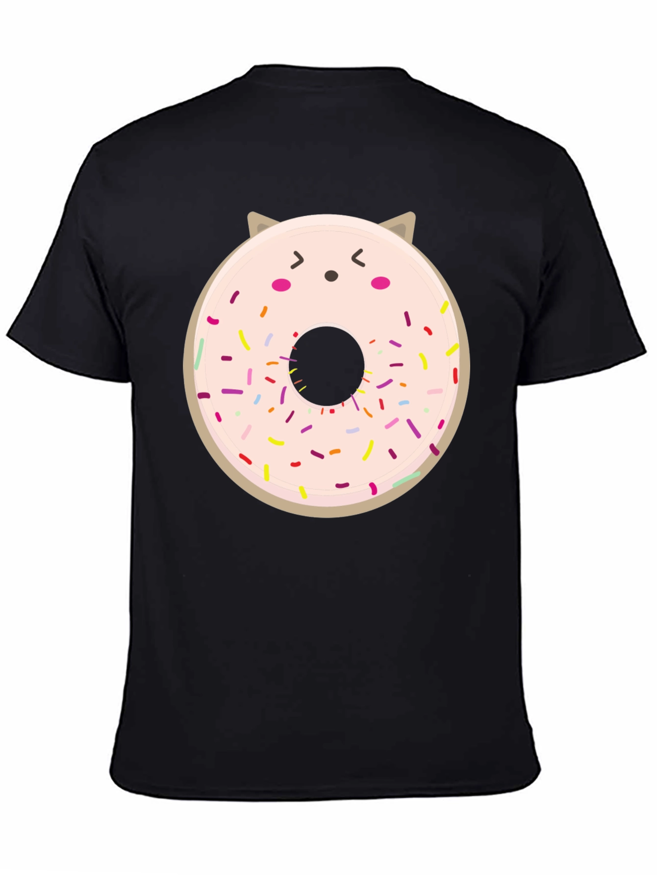 Kawaii Donut Cat T-Shirt