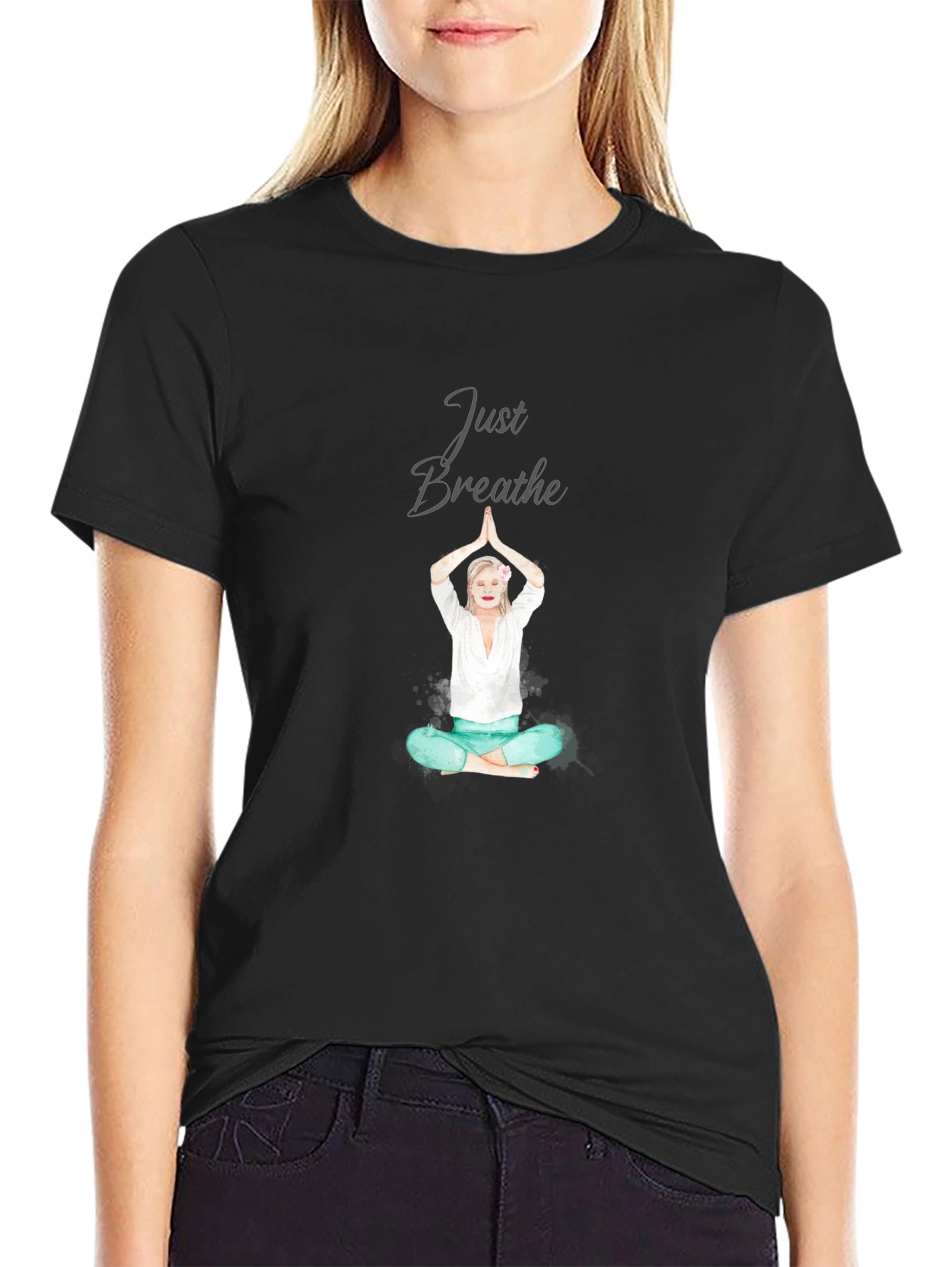 Just Breathe Yoga T-Shirt