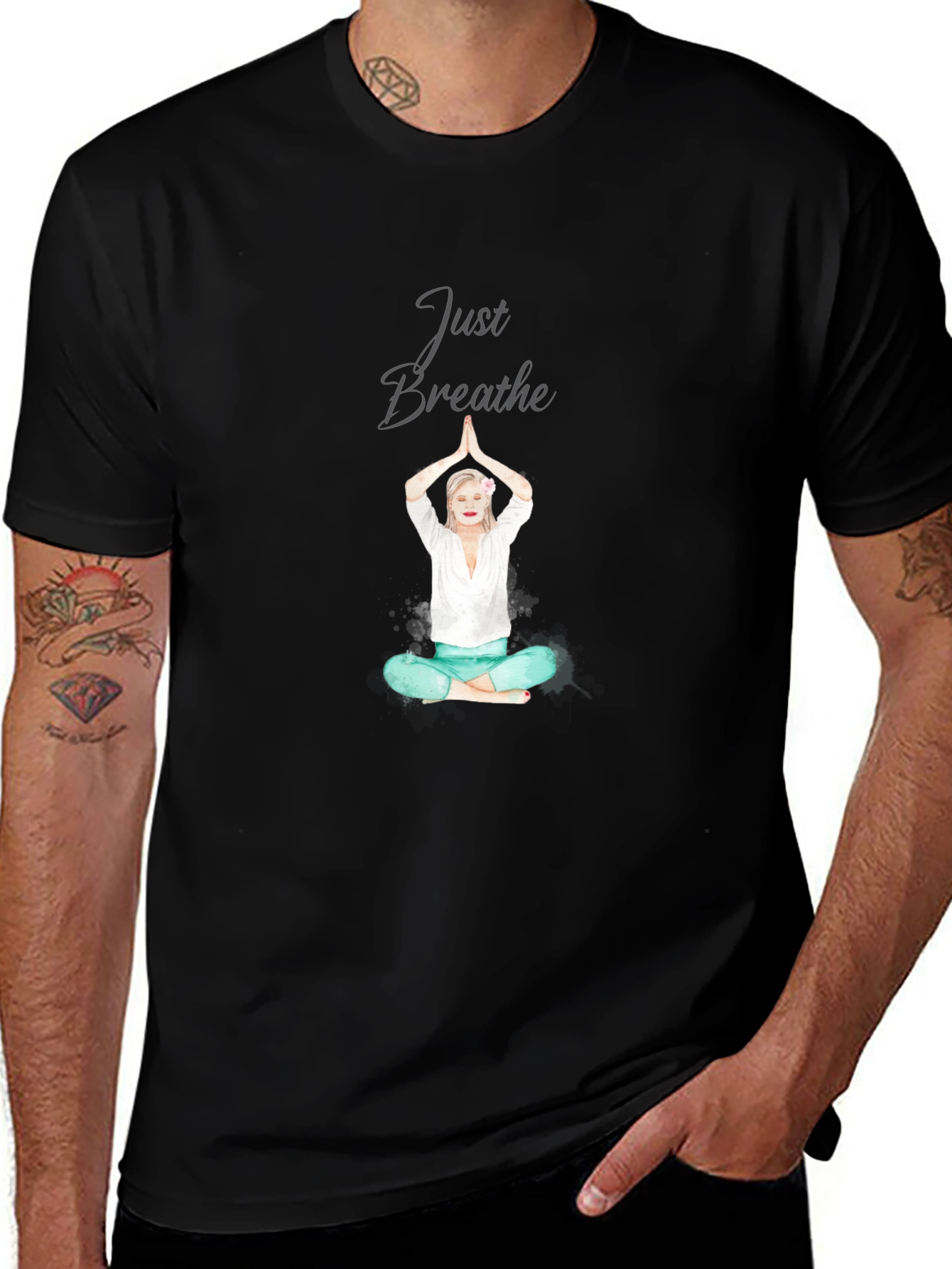 Just Breathe Yoga T-Shirt
