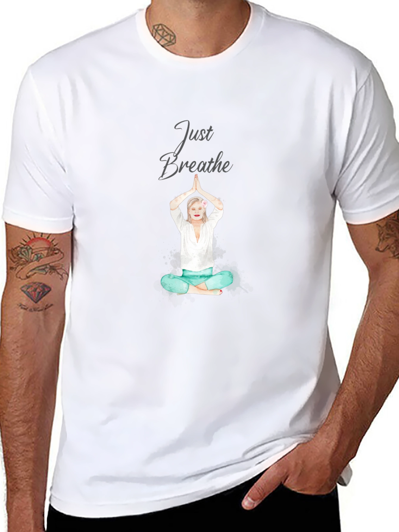Just Breathe Yoga T-Shirt