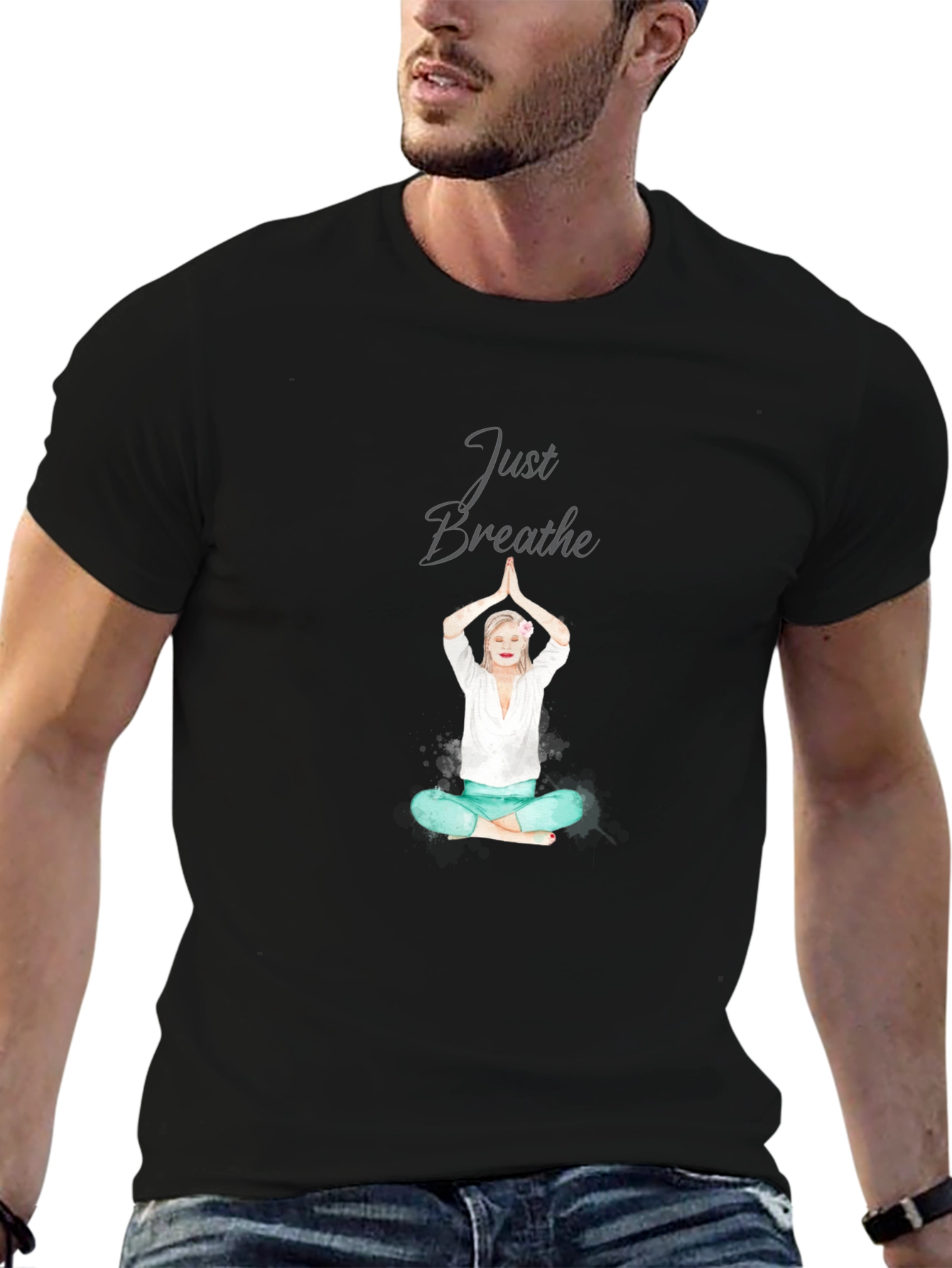 Just Breathe Yoga T-Shirt