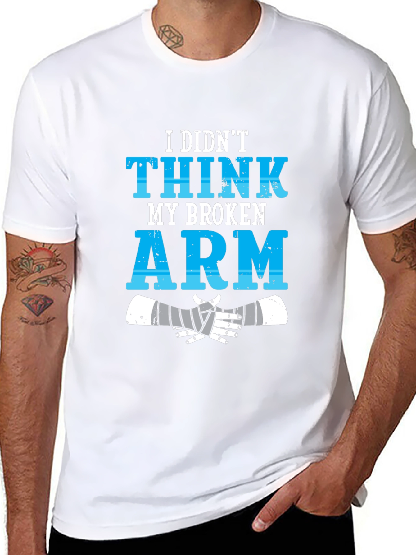Funny Broken Arm Injury T-Shirt