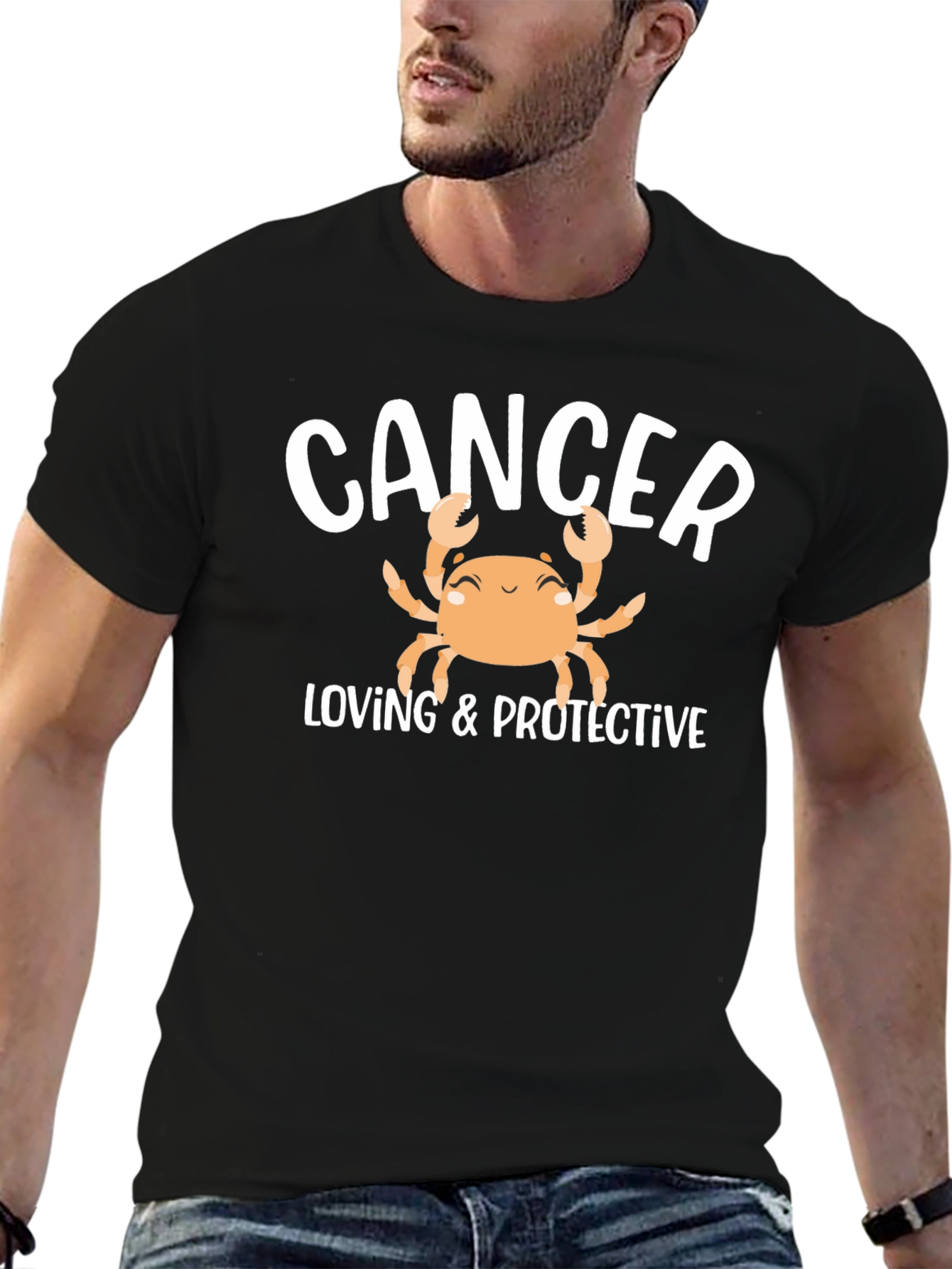 Cancer Zodiac T-Shirt - Loving & Protective Design