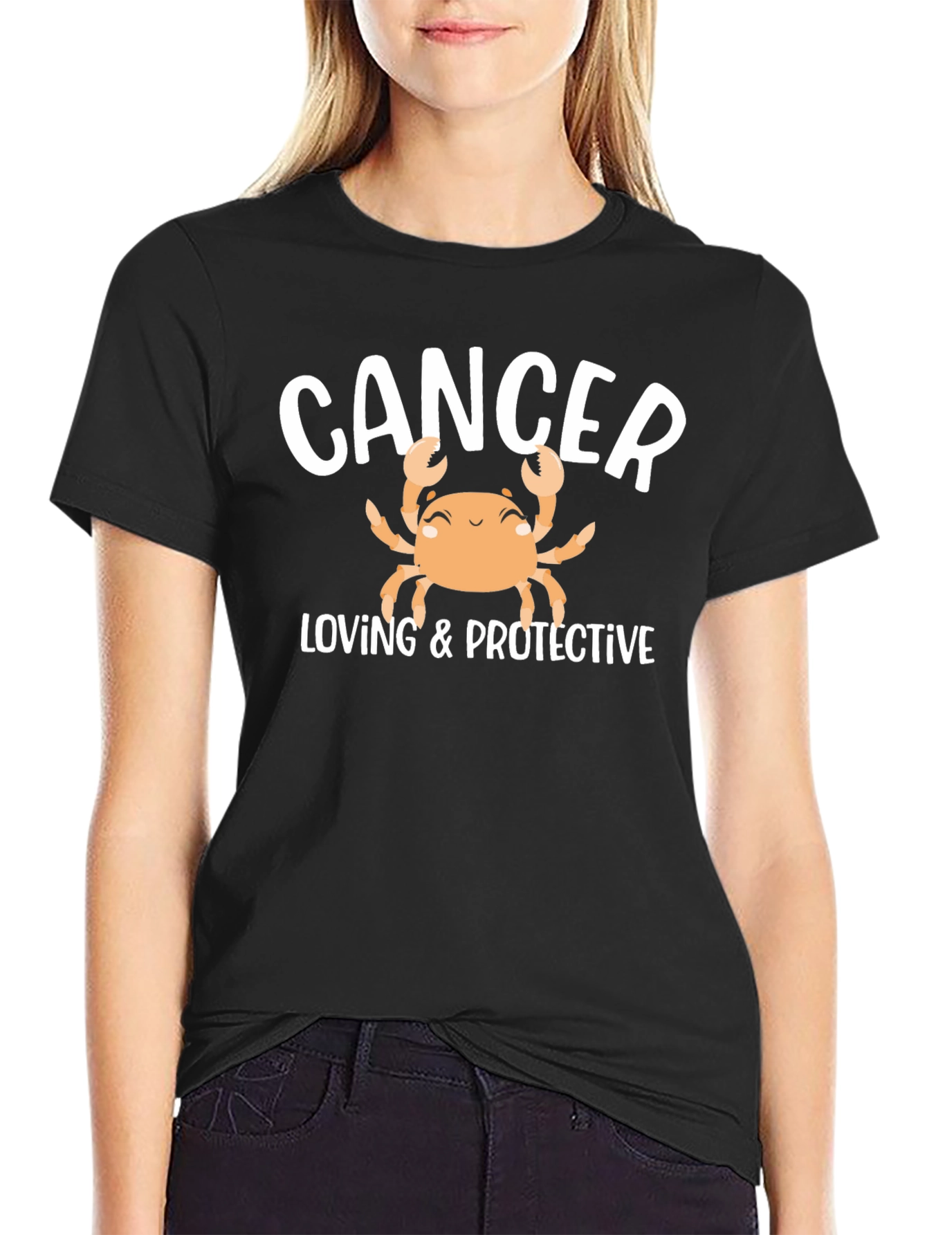 Cancer Zodiac T-Shirt - Loving & Protective Design