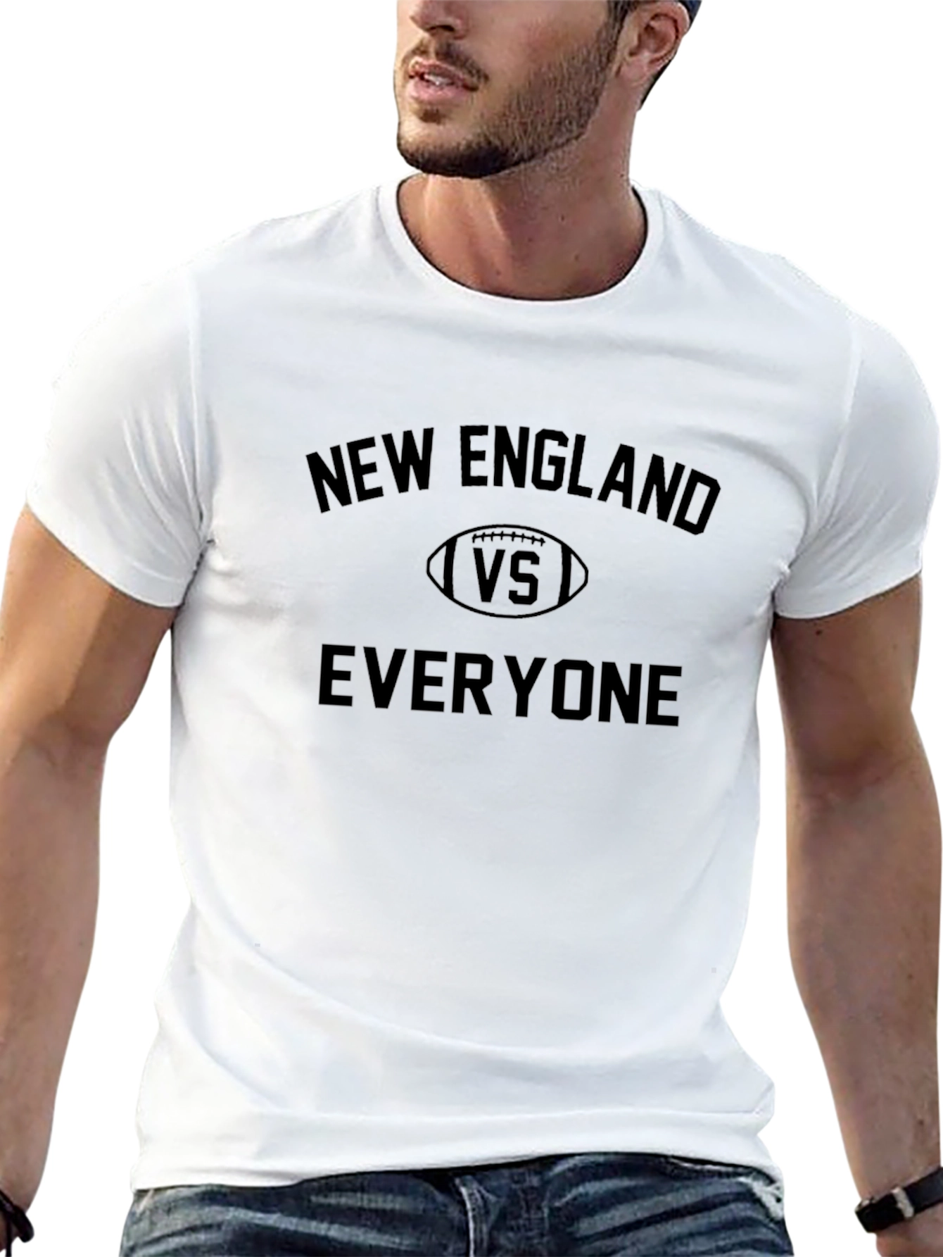 New England VS Everyone Graphic T-Shirt