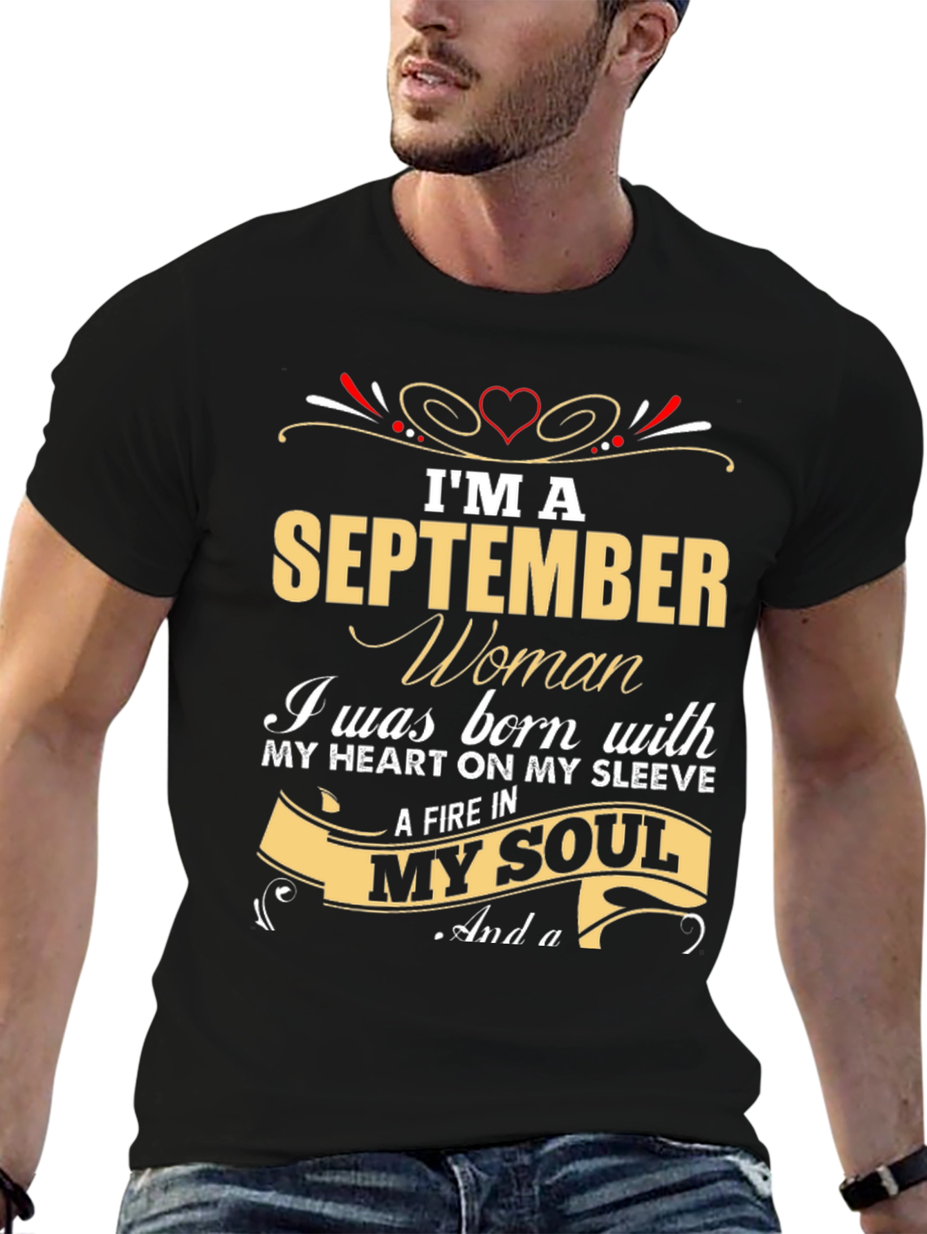 September Woman T-Shirt - Born with Fire