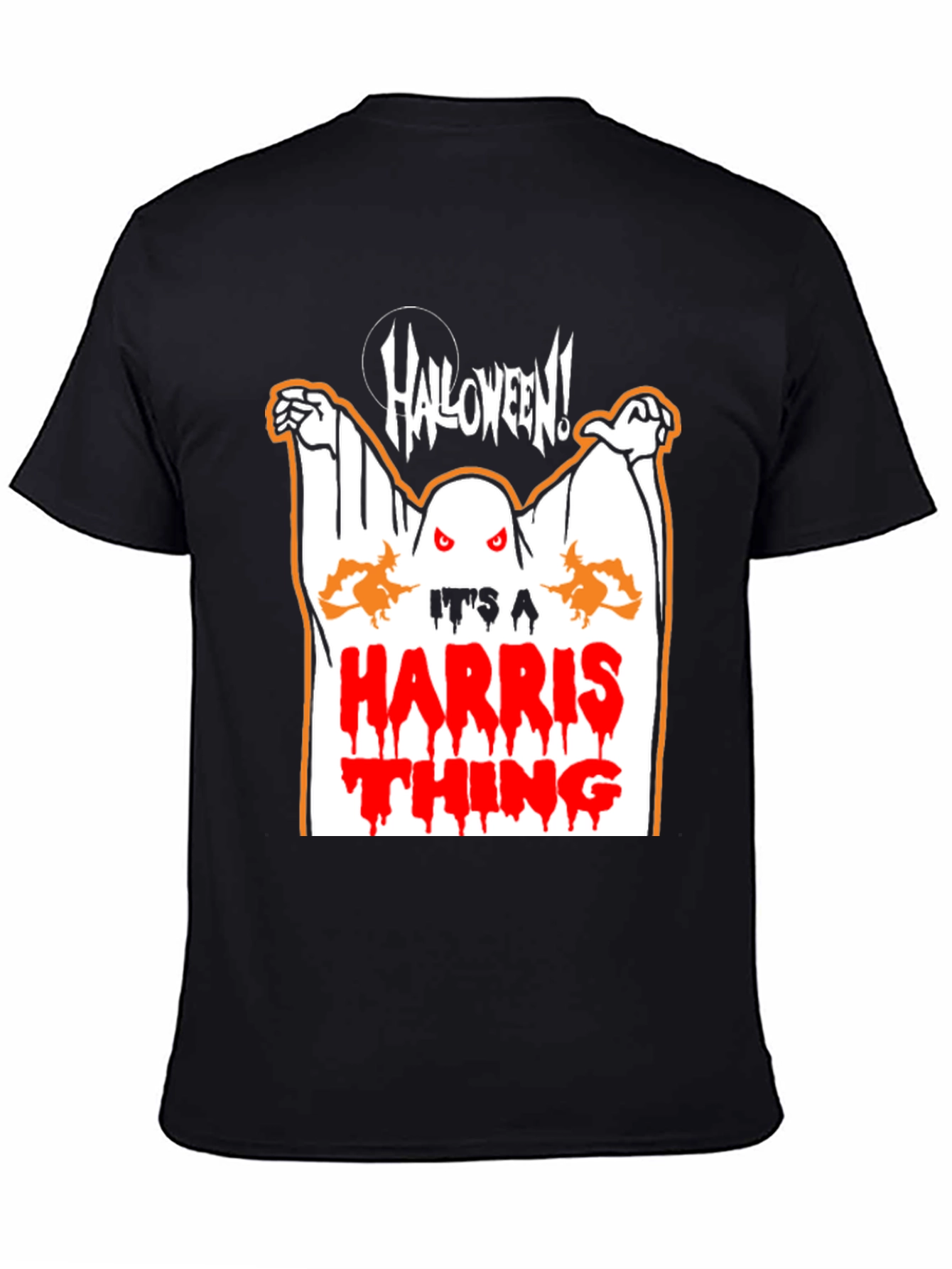Its a Harris Thing Halloween Black T-Shirt